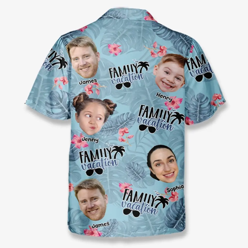 Custom Photo Summer Was Our Best Season - Family Personalized Custom Unisex Tropical Hawaiian Aloha Shirt - Summer Vacation Gift, Gift For Family Members - Image 6