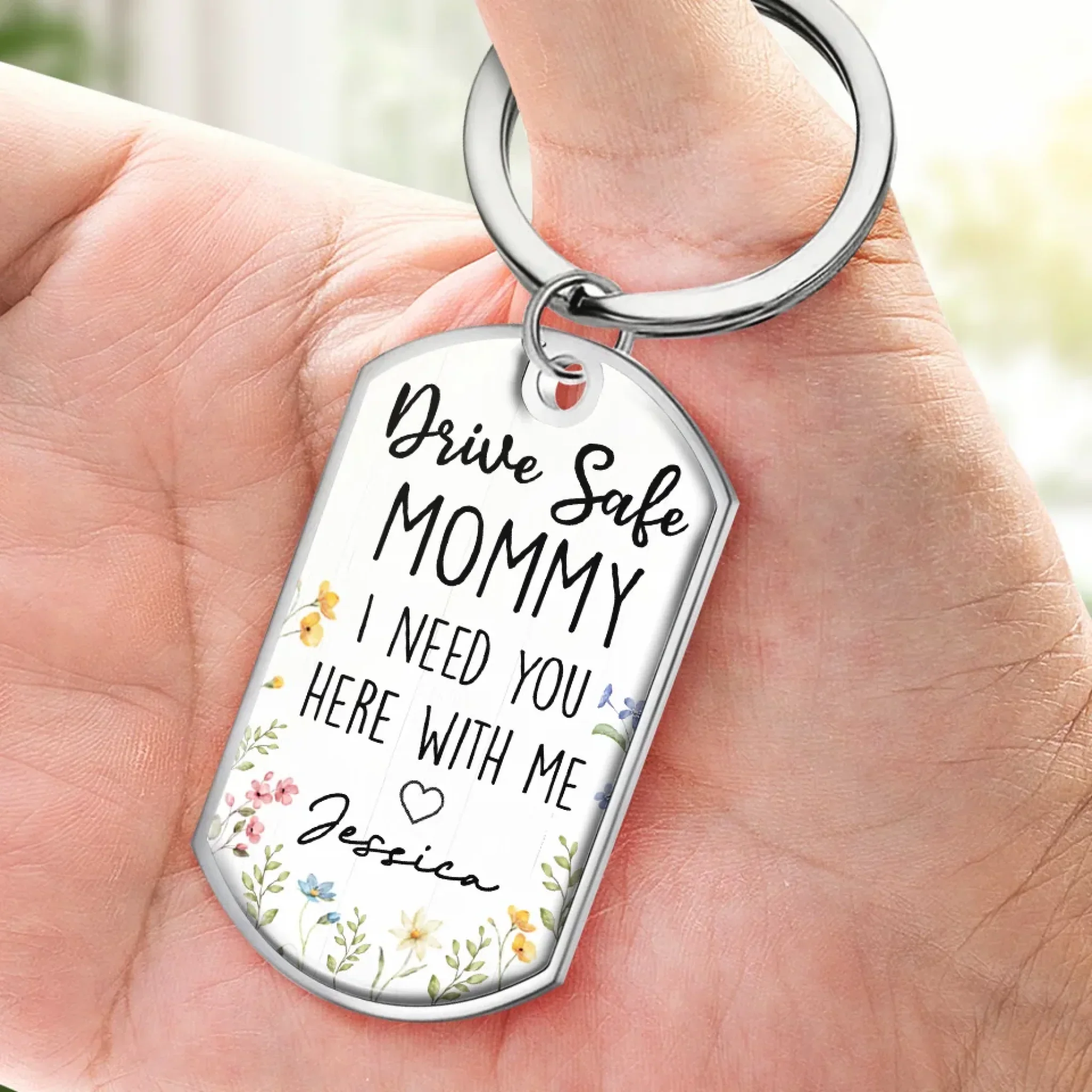 Custom Photo Sweet Reminders Of Love For New Beginnings - Family Personalized Custom Keychain - Mother's Day Gift For Family Members - Image 3
