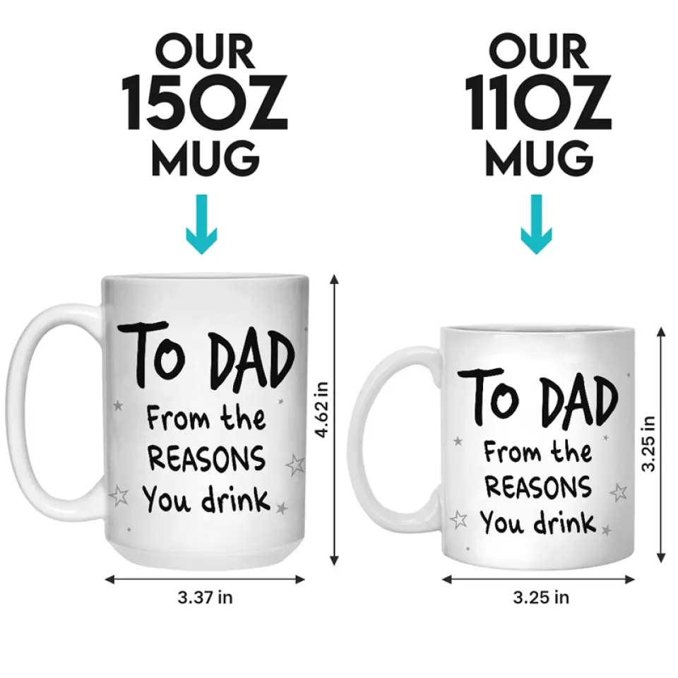 Custom Photo The Family Is One Of Nature's Masterpieces - Family Personalized Custom Mug - Gift For Family Members - Image 5