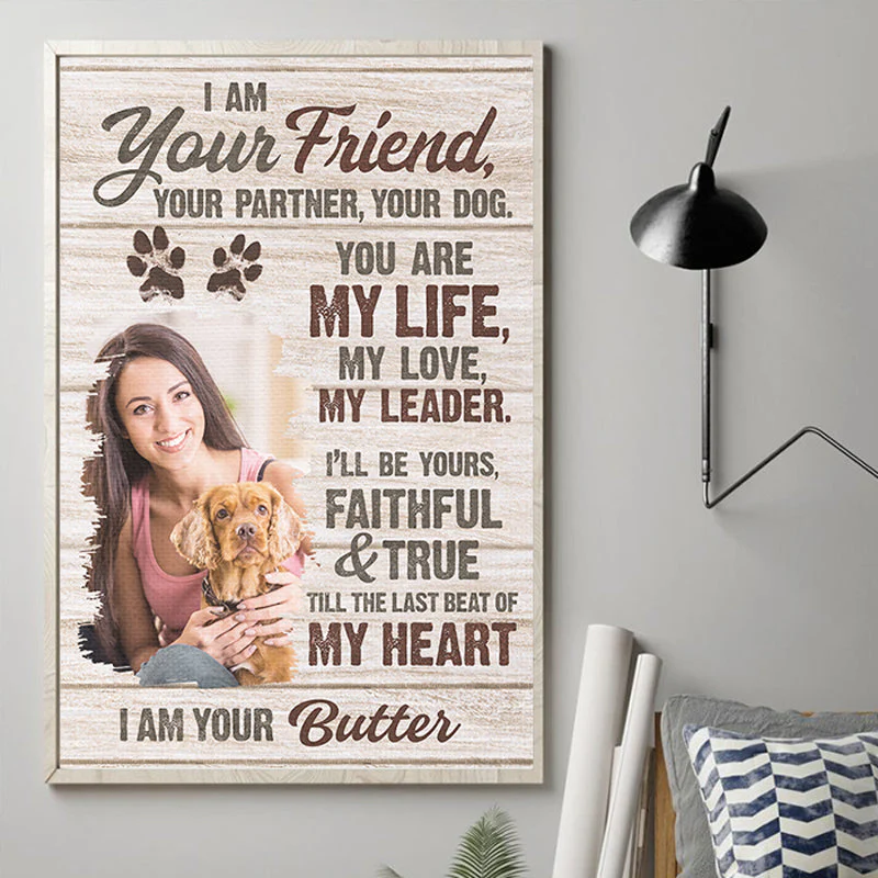 Custom Photo Till The Last Beat Of My Heart - Dog Personalized Custom Vertical Poster - Gift For Pet Owners, Pet Lovers - Image 5