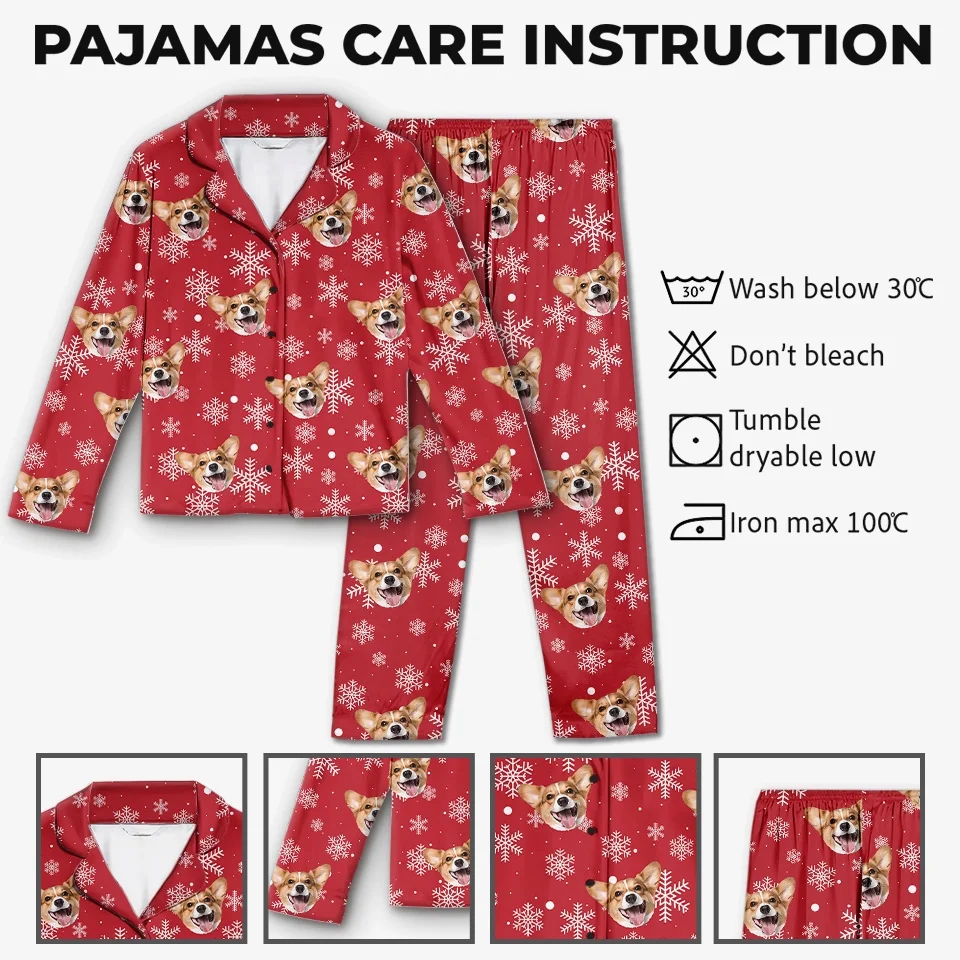 Custom Photo Unconditional Love In A Furry Package - Dog & Cat Personalized Custom Pajamas - Christmas Gift For Pet Owners, Pet Lovers - Image 5