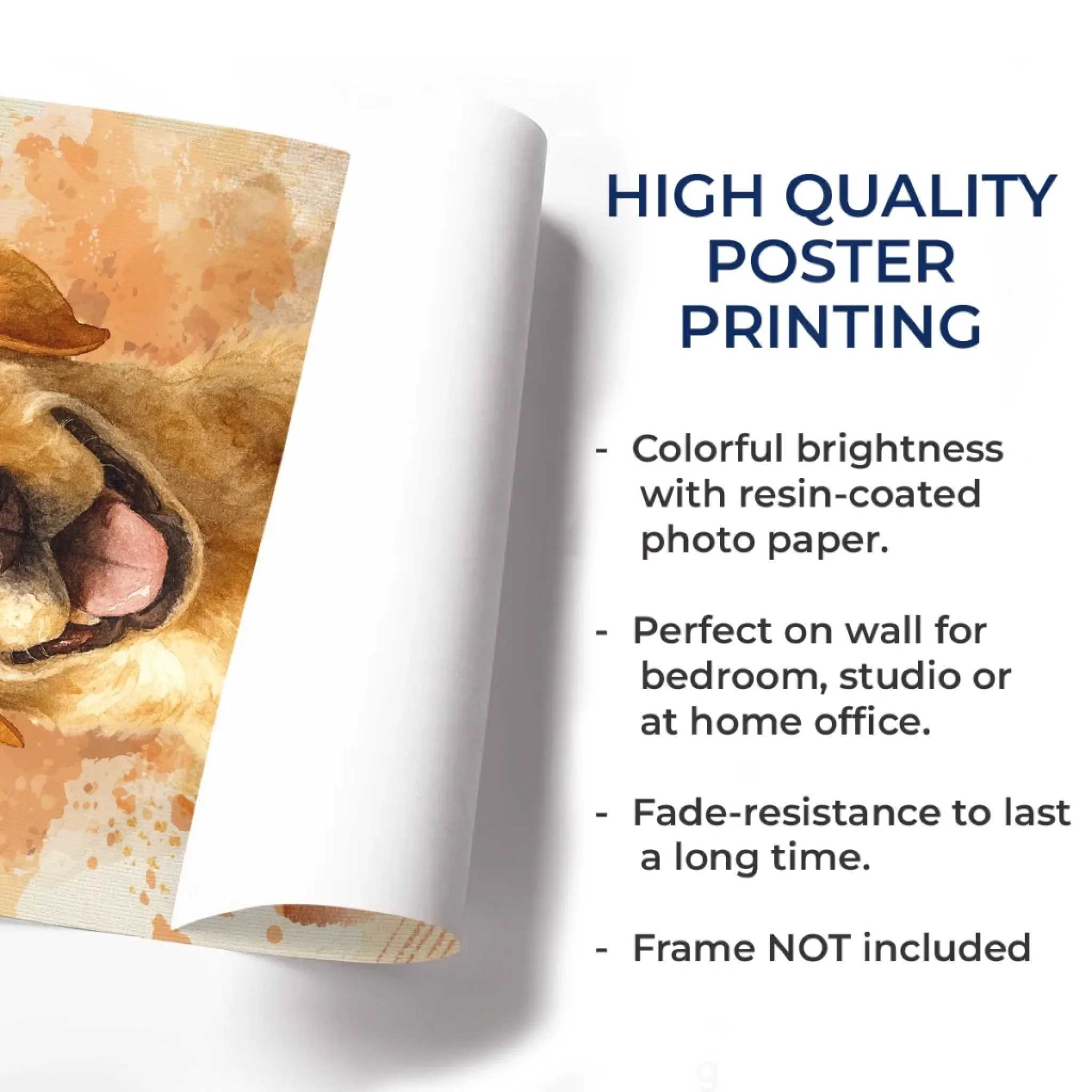 Custom Photo Vertical Poster, Canvas - Personalized Pet Memorial Sympathy Gifts For Dogs, Cats - Sweetest Face, Purest Love - Image 6