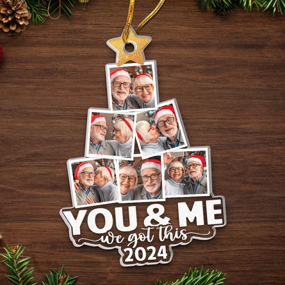 Custom Photo We Got This Christmas - Couple Personalized Custom Ornament - Acrylic Custom Shaped - Christmas Gift For Husband Wife, Anniversary - Image 5