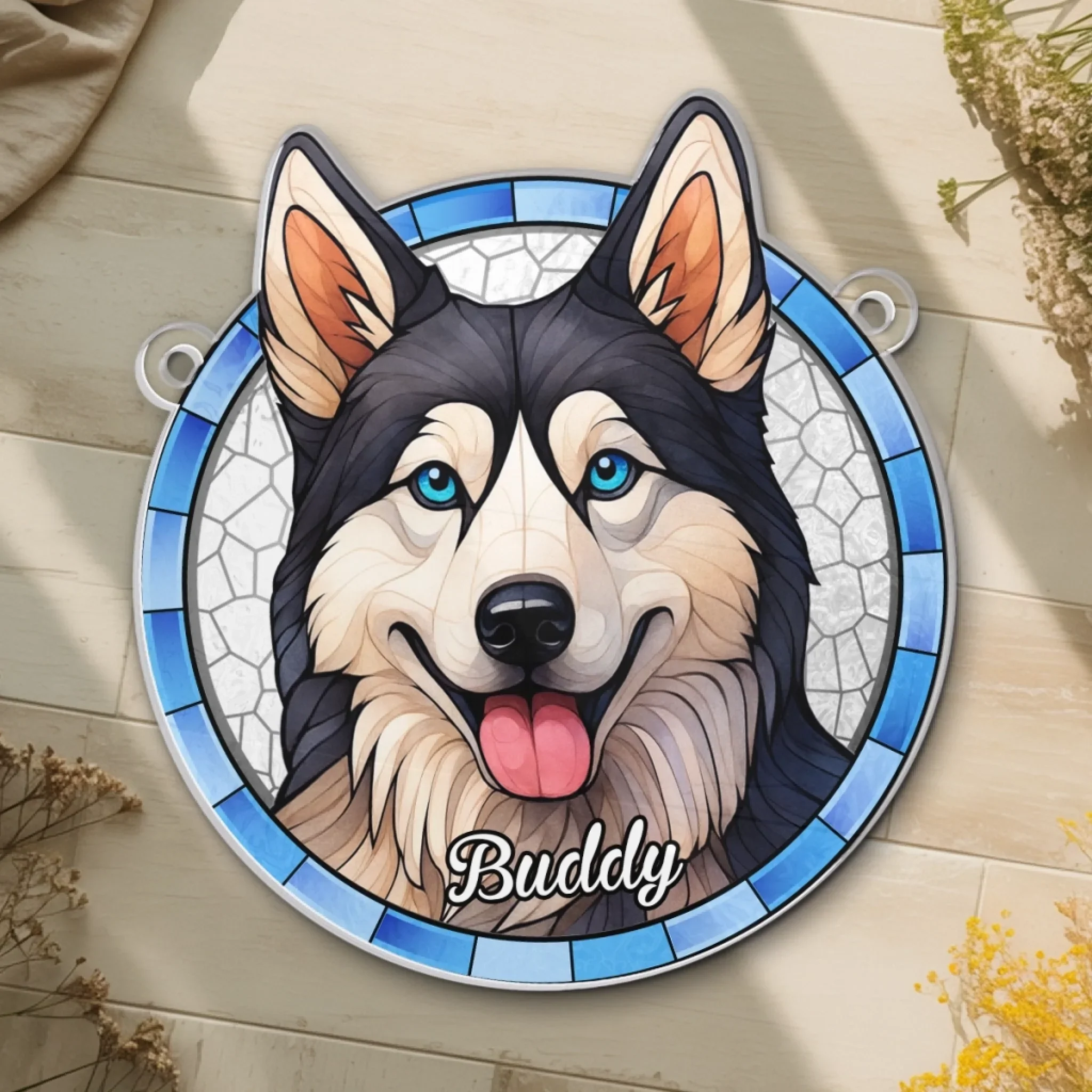 Custom Photo Window Hanging Suncatcher Ornament - Personalized Pet Memorial Sympathy Gifts For Dogs, Cats - Every Day Is A Pet Day - Image 5