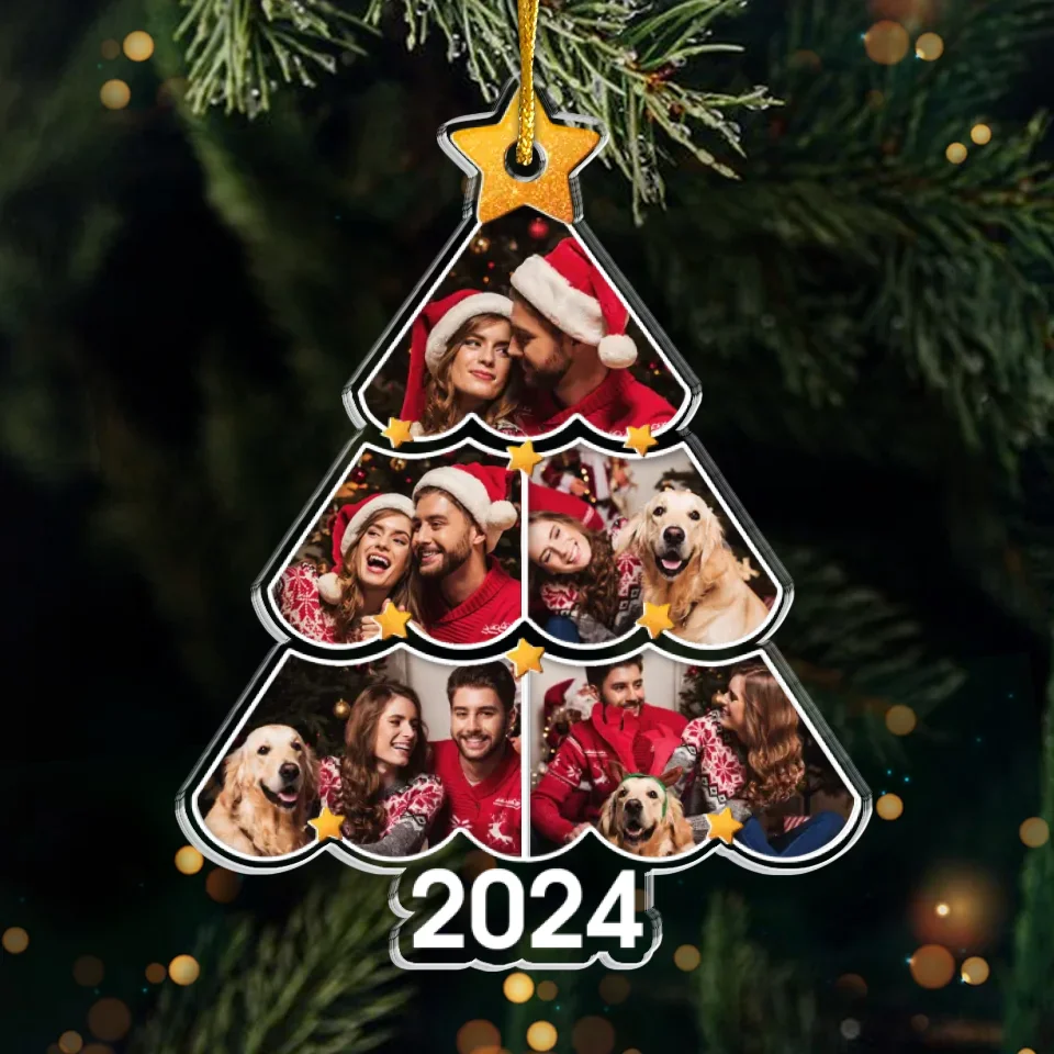 Custom Photo You Are My Favorite Person, Today And Always - Couple Personalized Custom Ornament - Acrylic Custom Shaped - Christmas Gift For Husband Wife, Anniversary - Image 2
