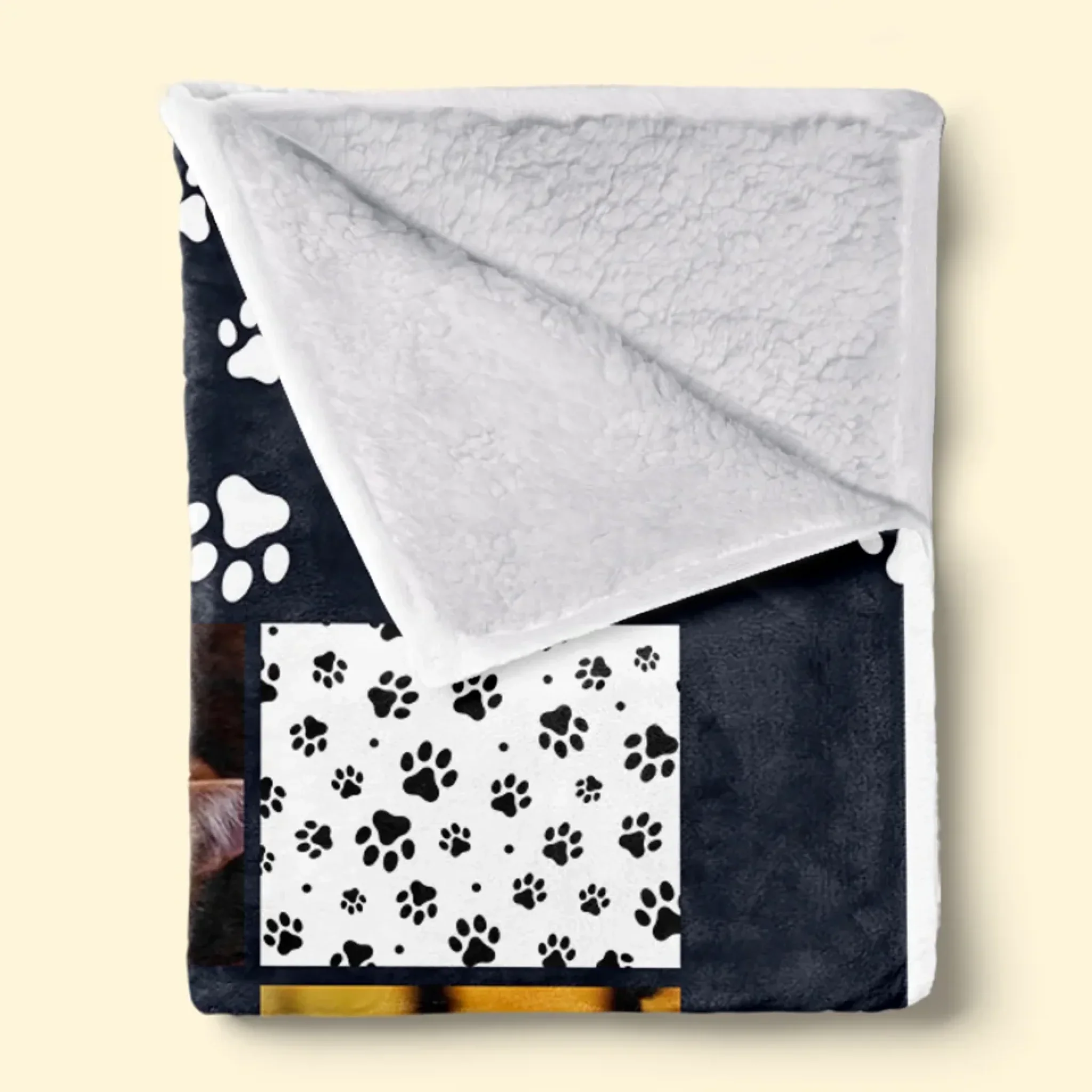 Custom Photo You Were My Hardest Goodbye - Memorial Personalized Custom Blanket - Sympathy Gift For Pet Owners, Pet Lovers - Image 8