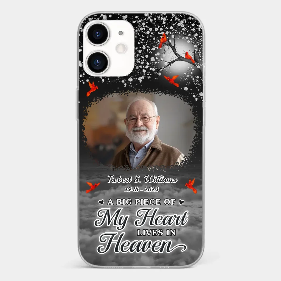Custom Photo Your Love Will Always Be Here - Memorial Personalized Custom Clear Phone Case - Sympathy Gift For Family Members - Image 10