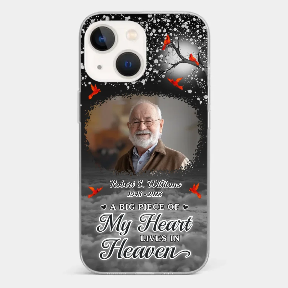 Custom Photo Your Love Will Always Be Here - Memorial Personalized Custom Clear Phone Case - Sympathy Gift For Family Members - Image 17