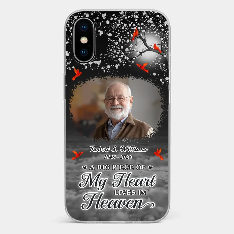 Custom Photo Your Love Will Always Be Here - Memorial Personalized Custom Clear Phone Case - Sympathy Gift For Family Members - Image 29