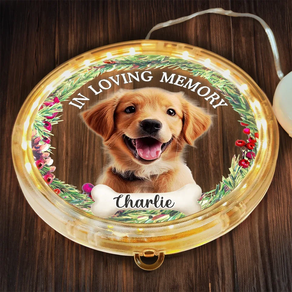 Custom Photo You’re My Favorite Holiday Companion - Dog & Cat Personalized Custom LED Pendant Light Ornament - Christmas Gift For Pet Owners, Pet Lovers - Image 5