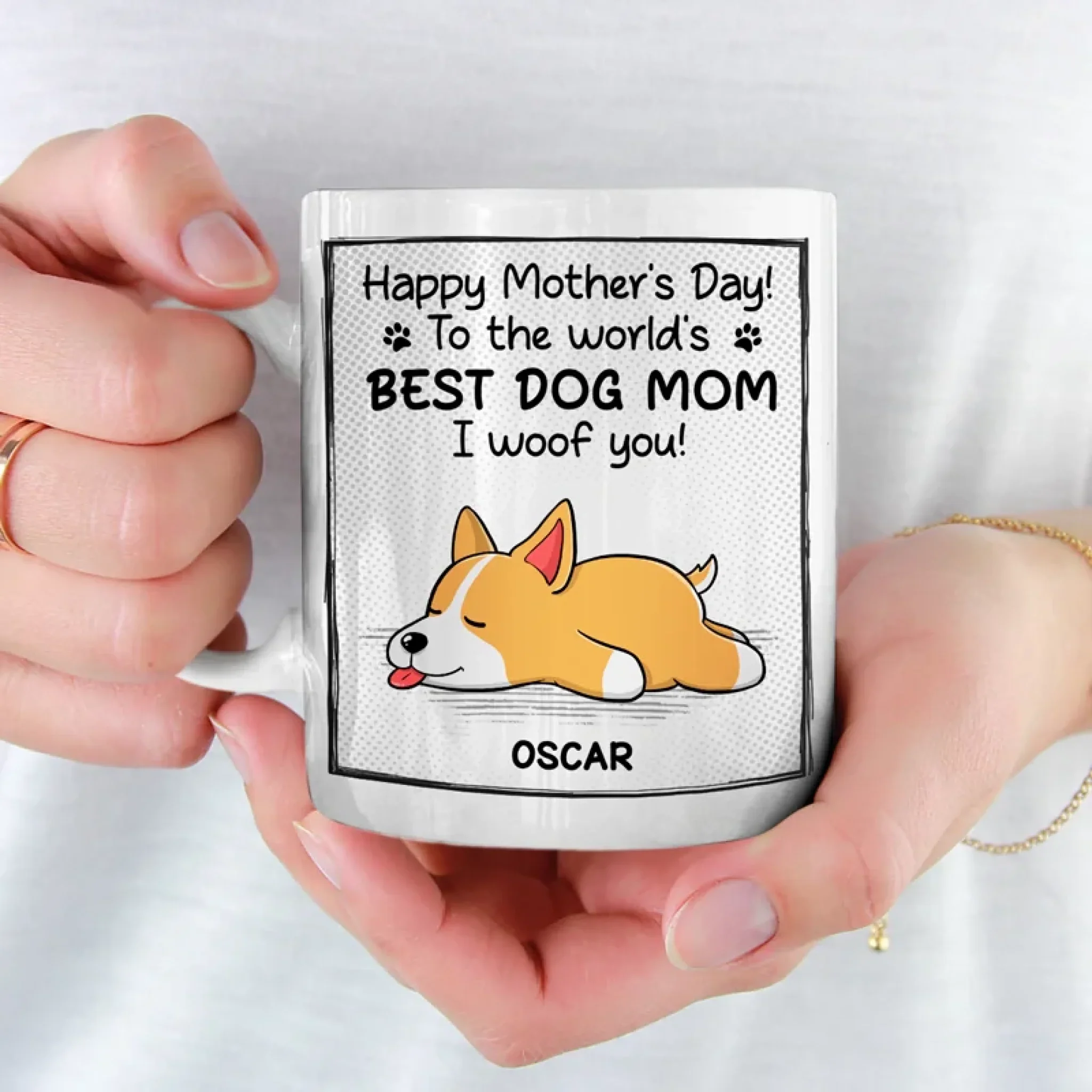 Custom Photo You’re Pawsitively The Best, Mom - Dog & Cat Personalized Custom Mug - Father's Day, Mother's Day, Gift For Pet Owners, Pet Lovers - Image 3
