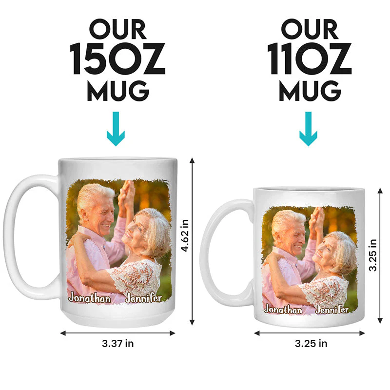 Custom Photo You're Still Hotter Than This - Couple Personalized Custom Mug - Gift For Husband Wife, Anniversary - Image 4