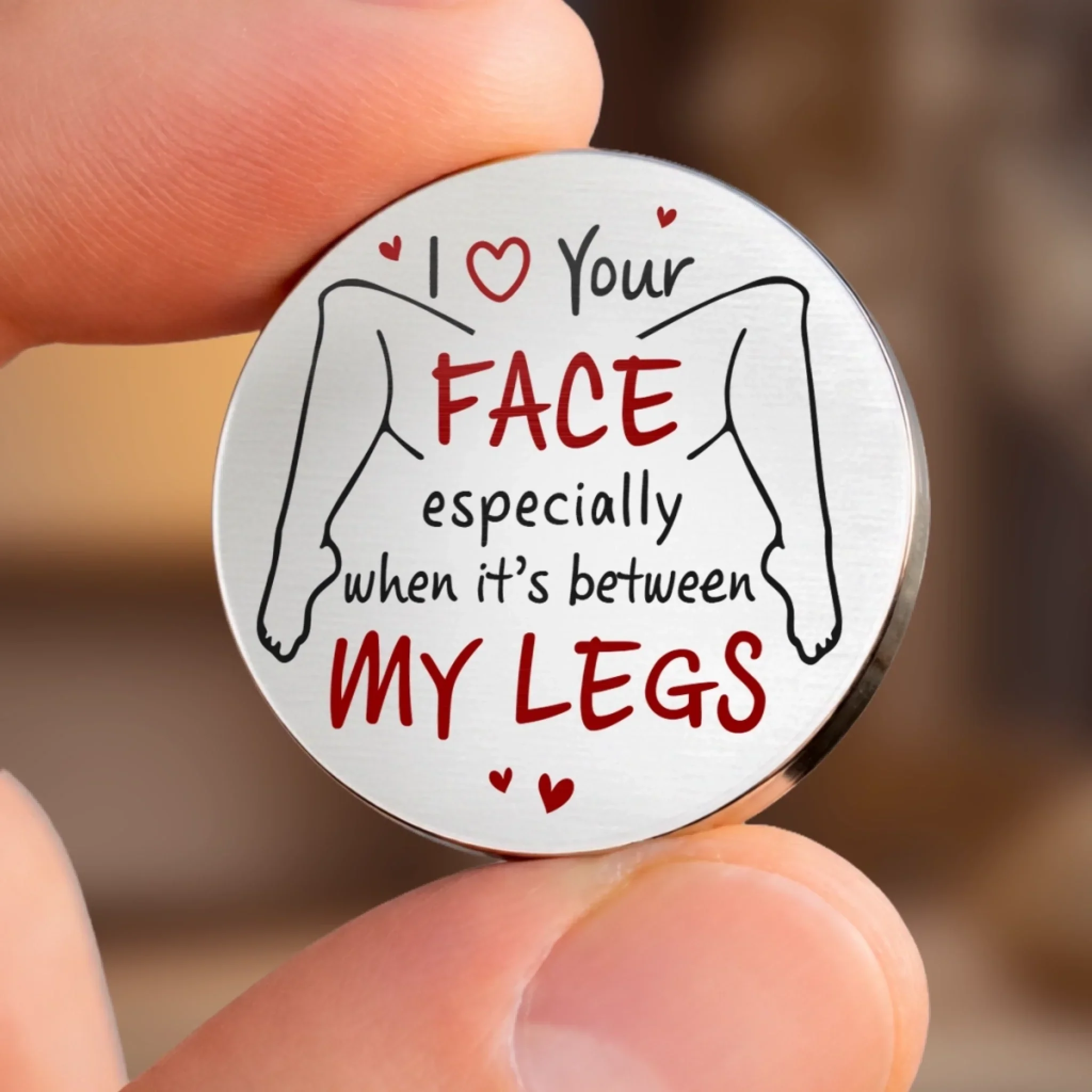 Custom Pocket Hug - Personalized Anniversary Wedding Gifts For Husband And Wife, Him And Her - Together We Always Choose Us - Image 7