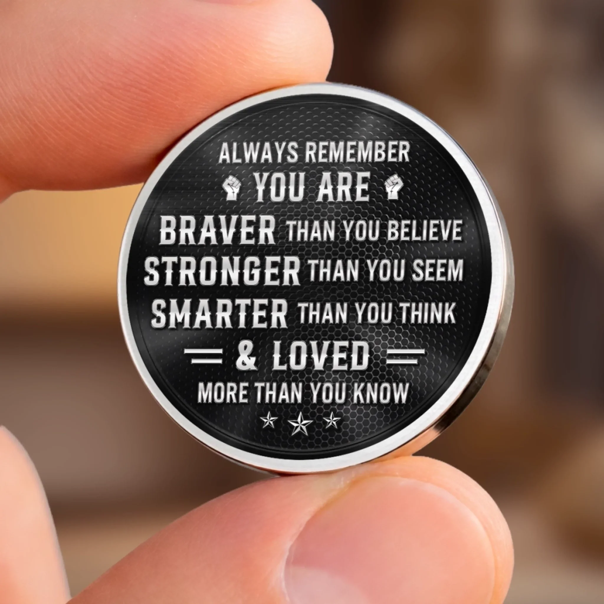 Custom Pocket Hug - Personalized Birthday Gifts For Brother - Always Brothers No Matter What - Image 8
