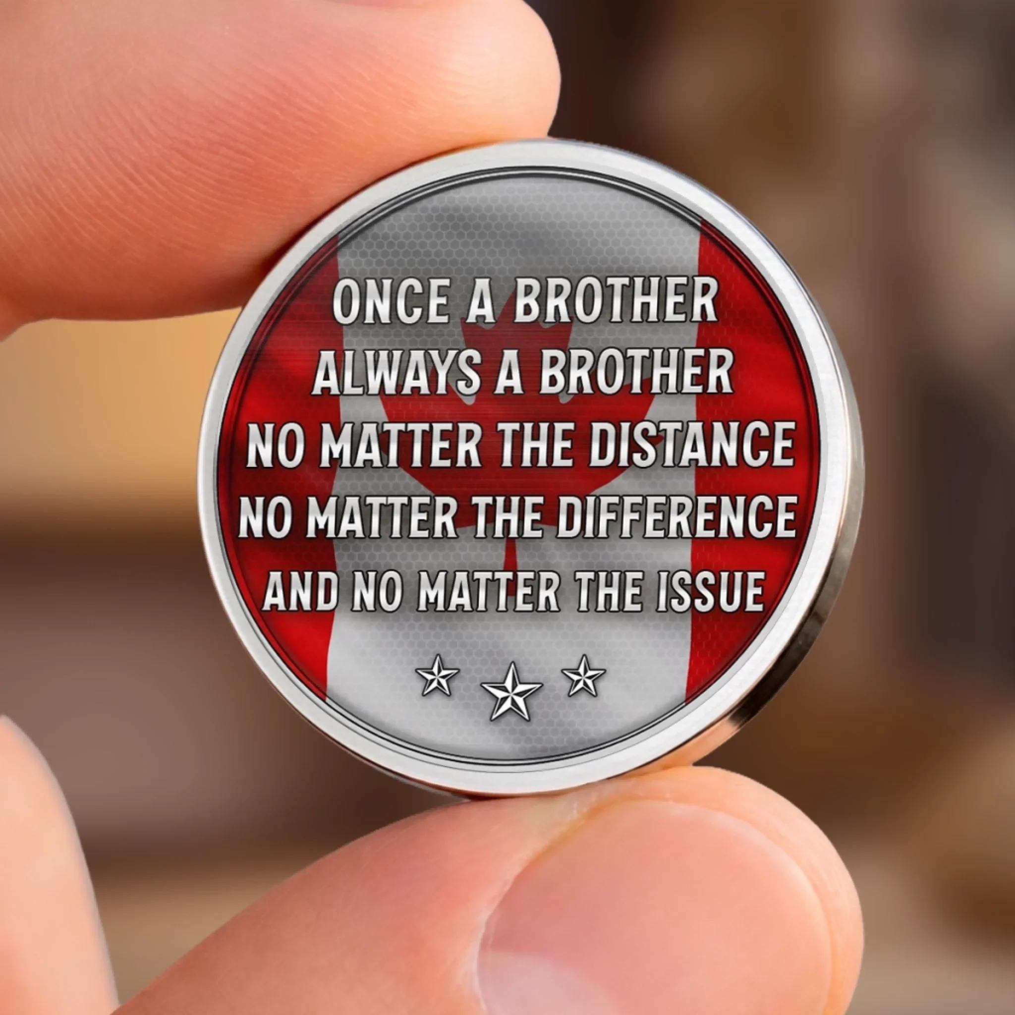 Custom Pocket Hug - Personalized Birthday Gifts For Brother - Always My Brother No Matter The Issue - Image 7