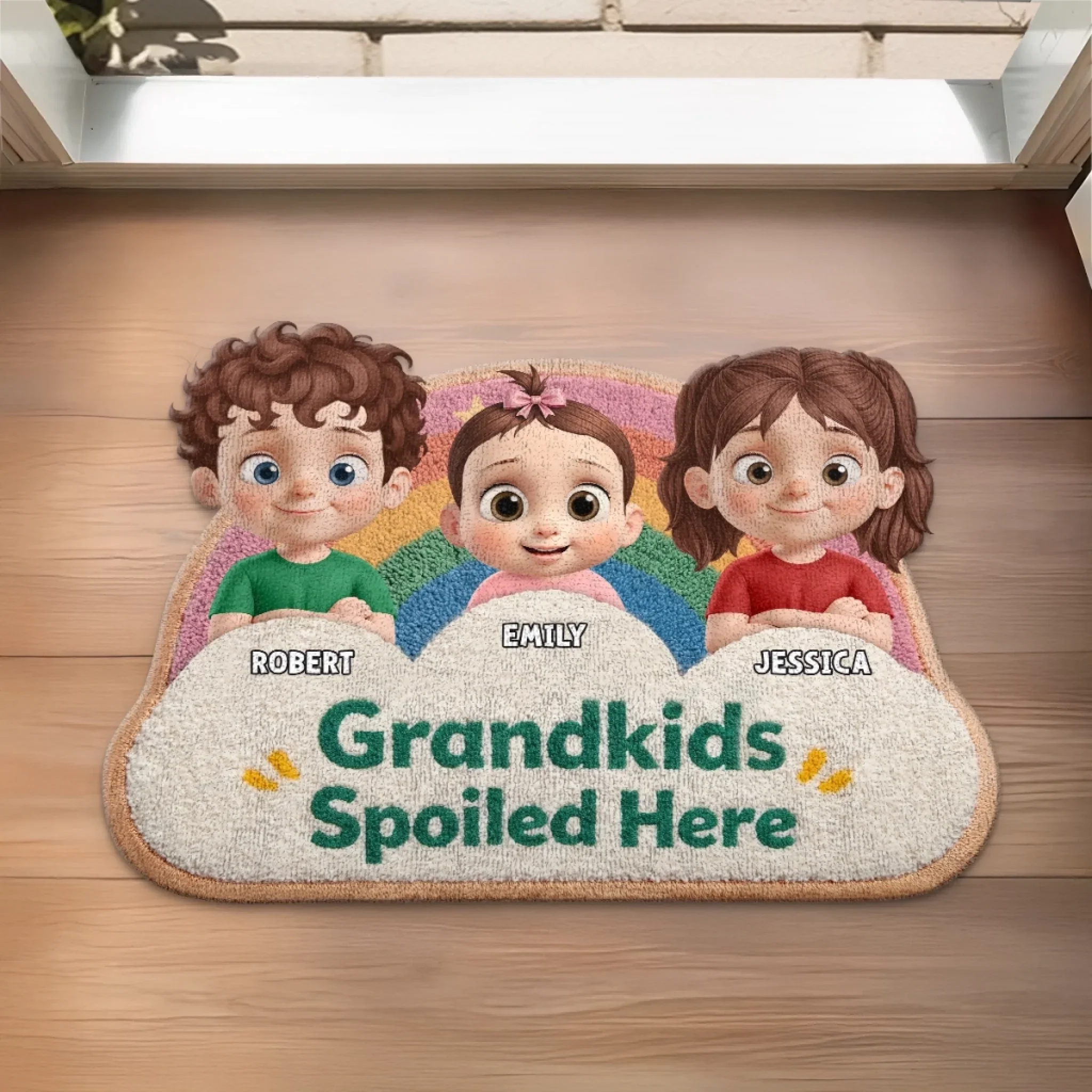 Custom Shaped Doormat - Personalized Mother's Day Birthday Gifts For Mom, Grandma - Love Beyond Measure - Image 5
