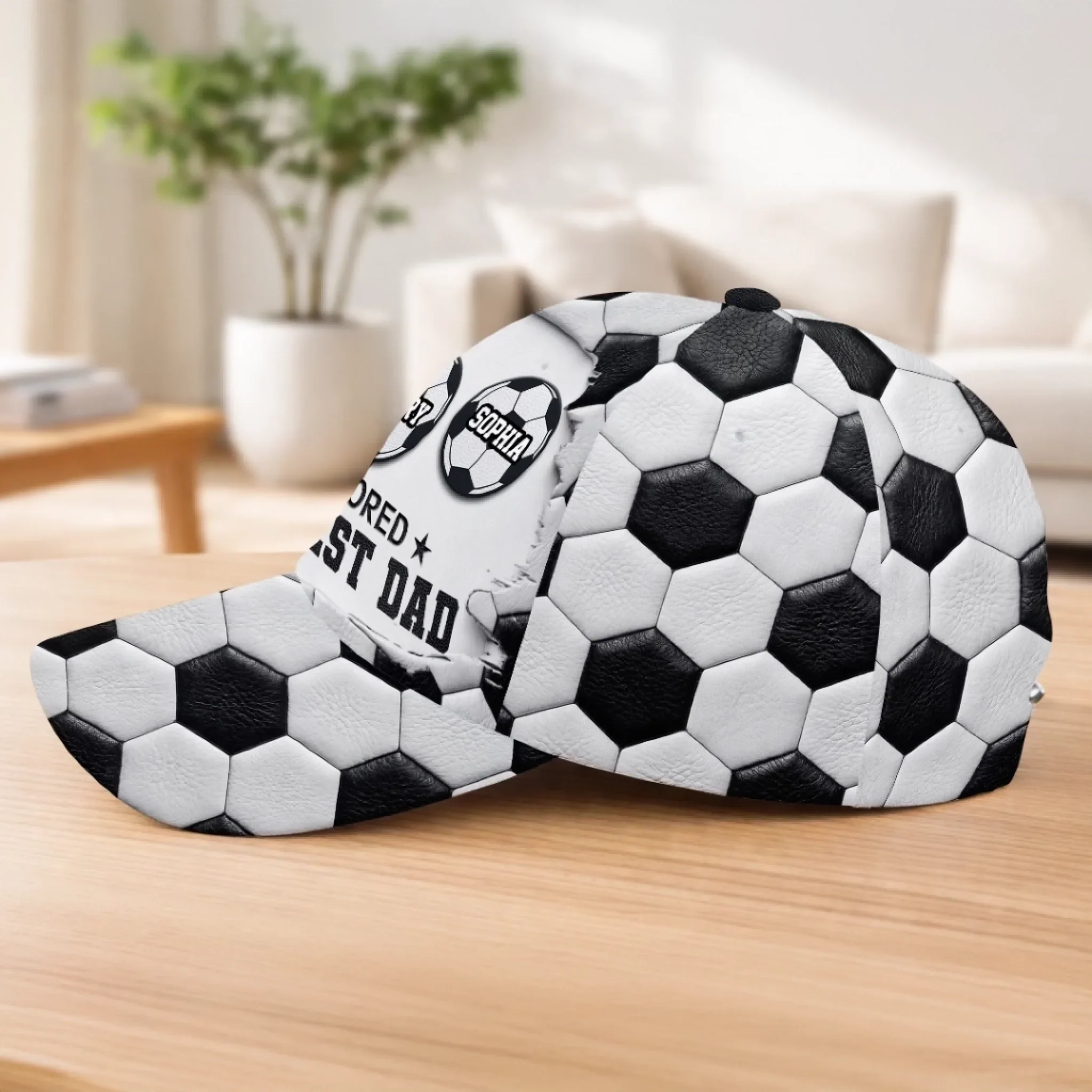 Custom Soccer World Cup Hat, All Over Print Classic Cap - Personalized Birthday Soccer Gifts For Dad, Grandpa, Soccer Lovers, Sports Fans, Sports Lovers - Game Day Hero - Image 5