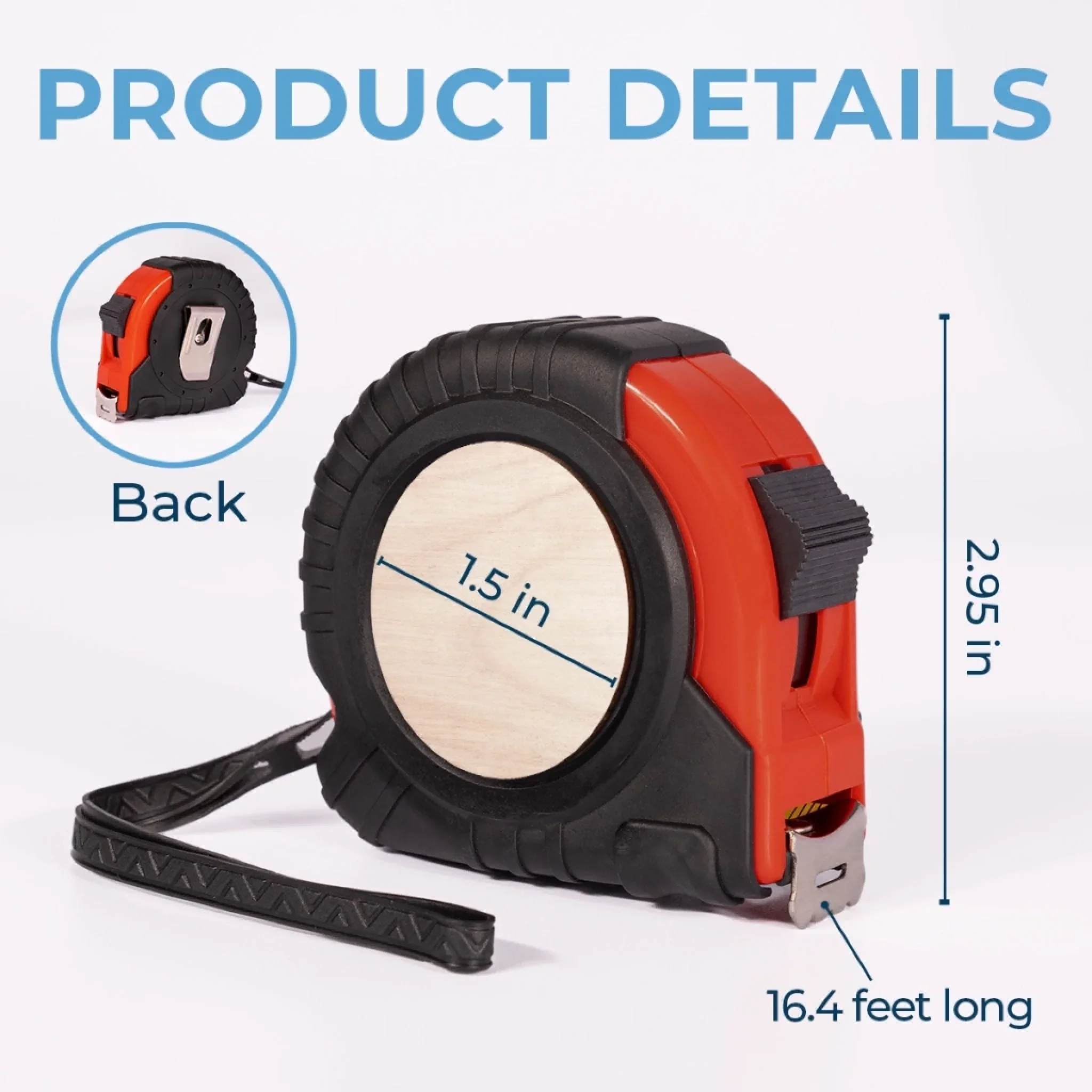 Custom Tape Measure - Personalized Anniversary Wedding Gifts For Husband And Wife, Him And Her - For You, I’d Break The Tape Measure - Image 5