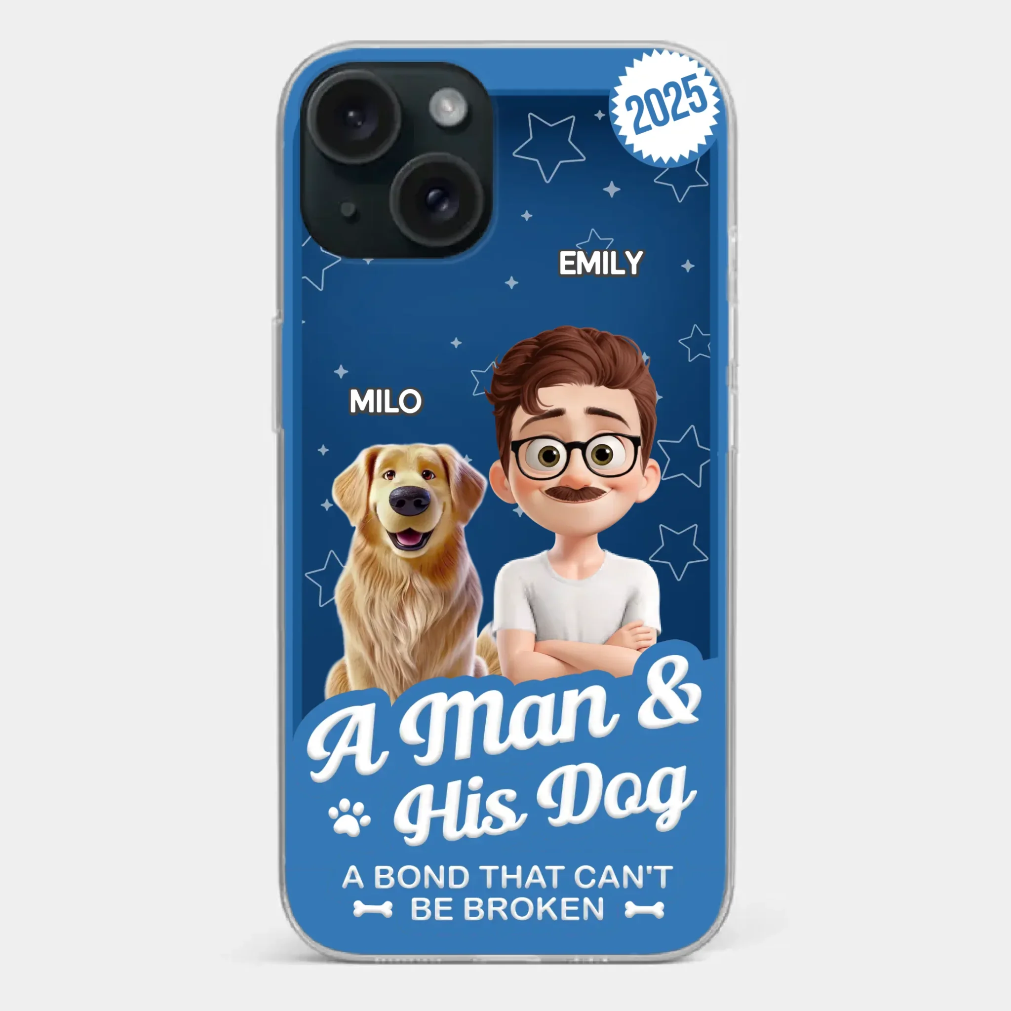 Custom Toy Box Clear Phone Case - Personalized Birthday Gifts For Dog Lovers, Dog Dad And Mom - Protected By Puppy Love - Image 21