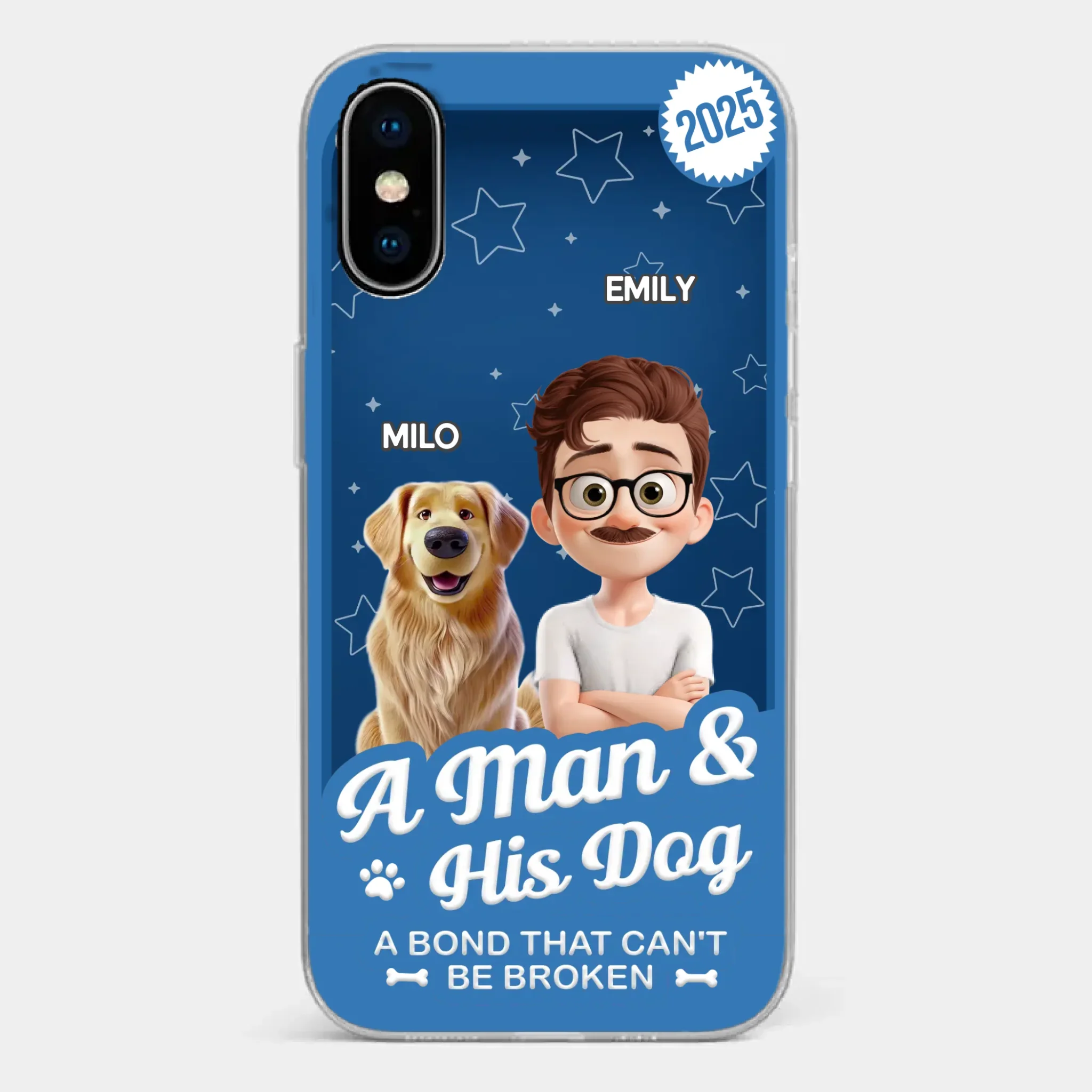 Custom Toy Box Clear Phone Case - Personalized Birthday Gifts For Dog Lovers, Dog Dad And Mom - Protected By Puppy Love - Image 26