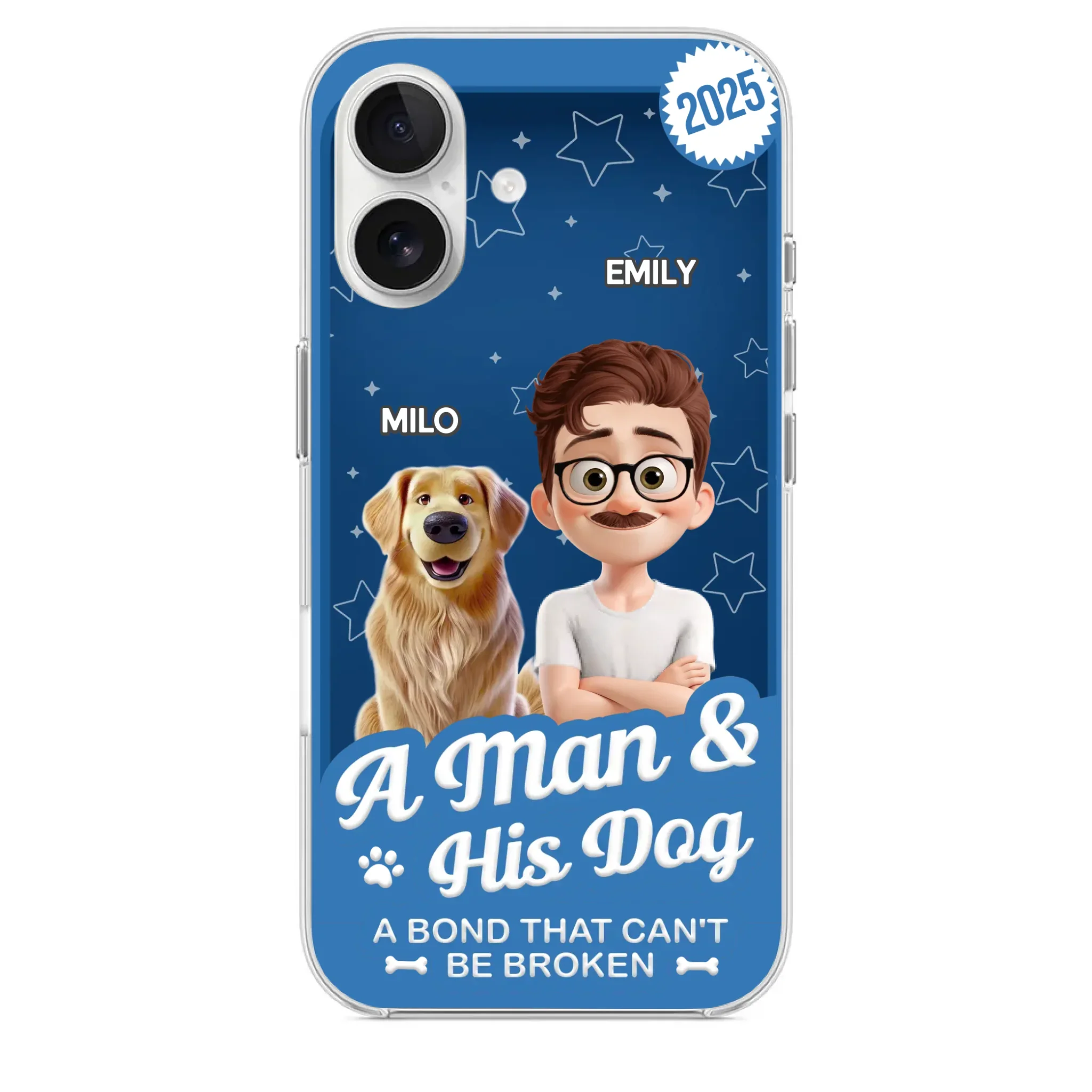 Custom Toy Box Clear Phone Case - Personalized Birthday Gifts For Dog Lovers, Dog Dad And Mom - Protected By Puppy Love - Image 28