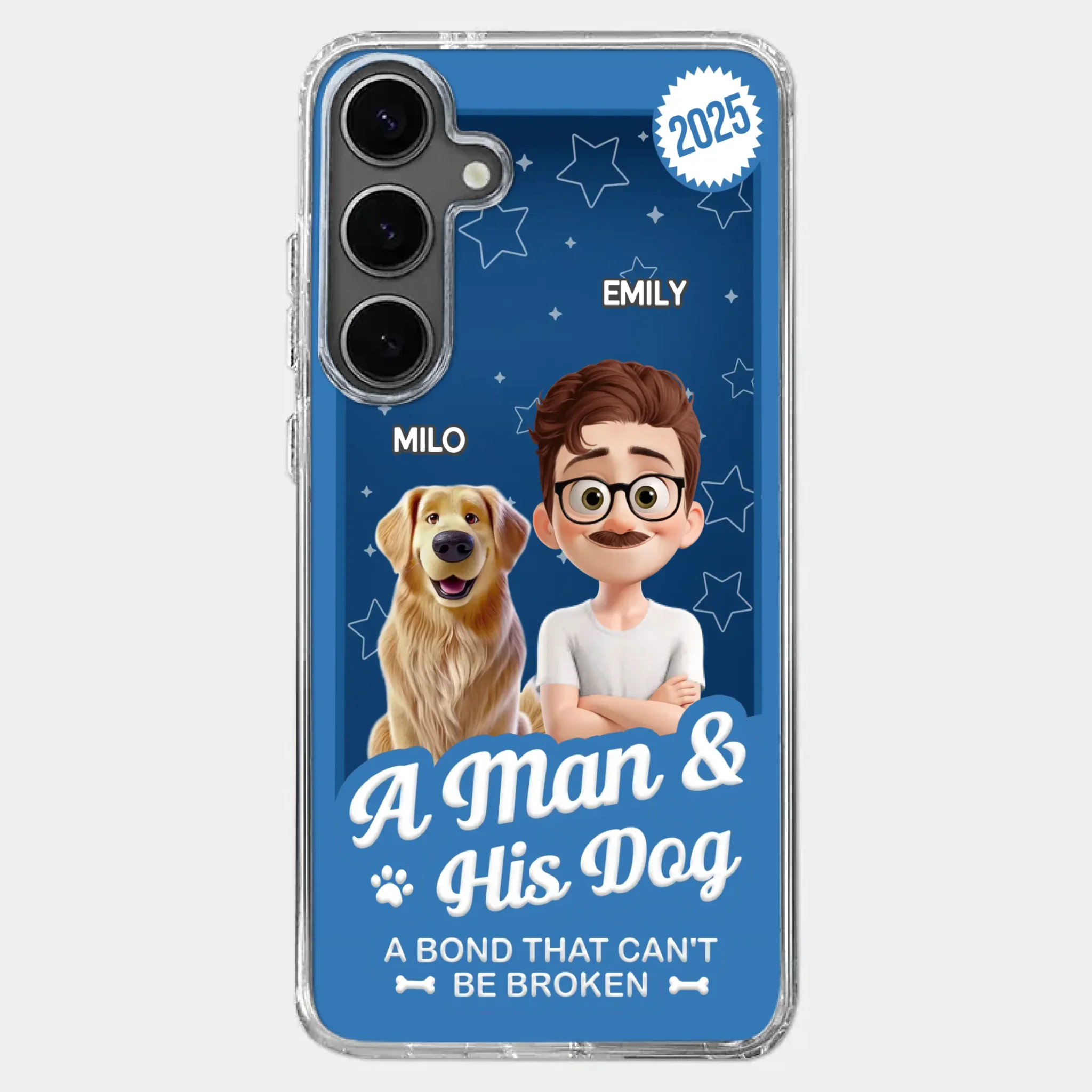 Custom Toy Box Clear Phone Case - Personalized Birthday Gifts For Dog Lovers, Dog Dad And Mom - Protected By Puppy Love - Image 42