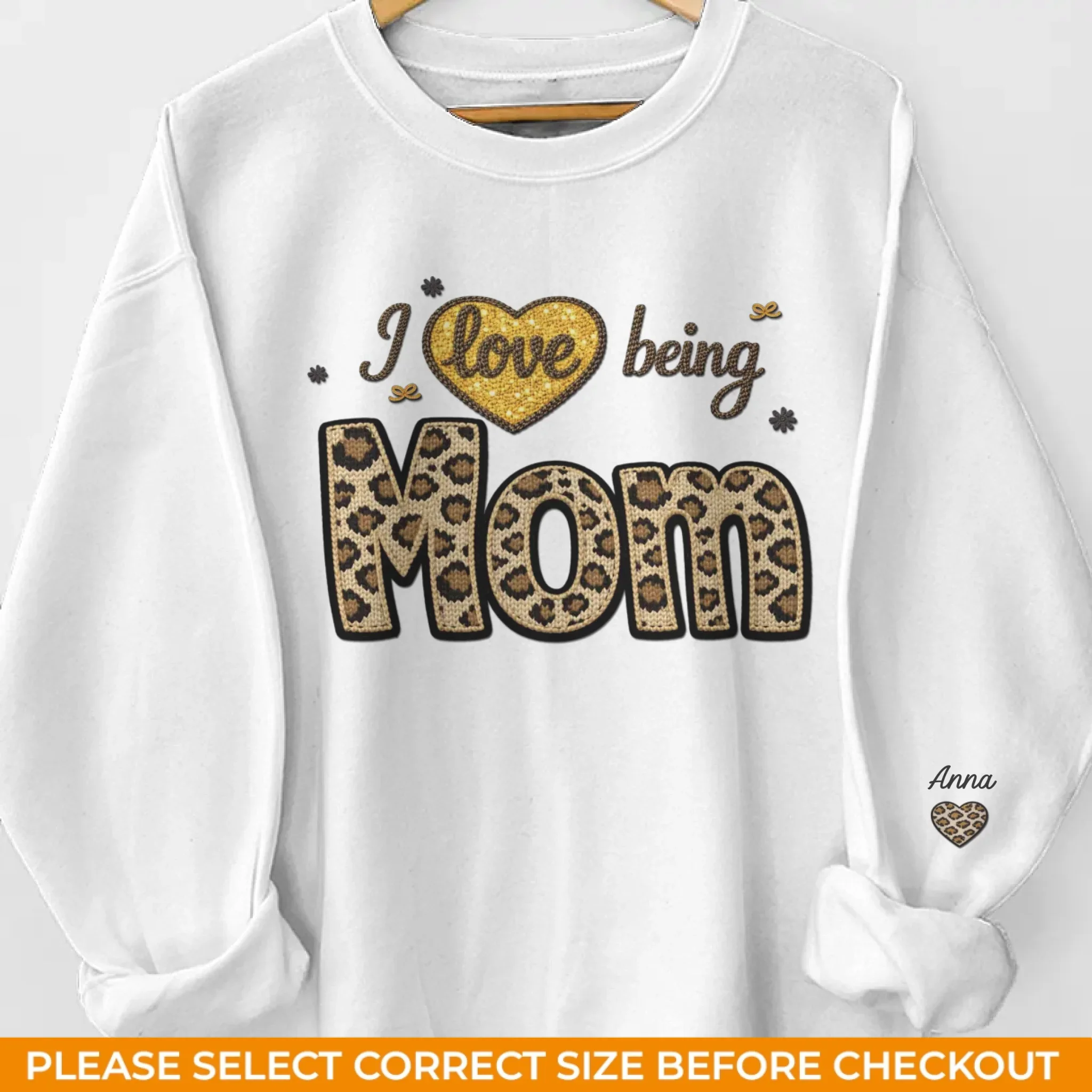 Custom Unisex Sweater, Hoodie - Personalized Birthday Gifts For Mom, Grandma - Mom Love Feels Like Home - Image 2