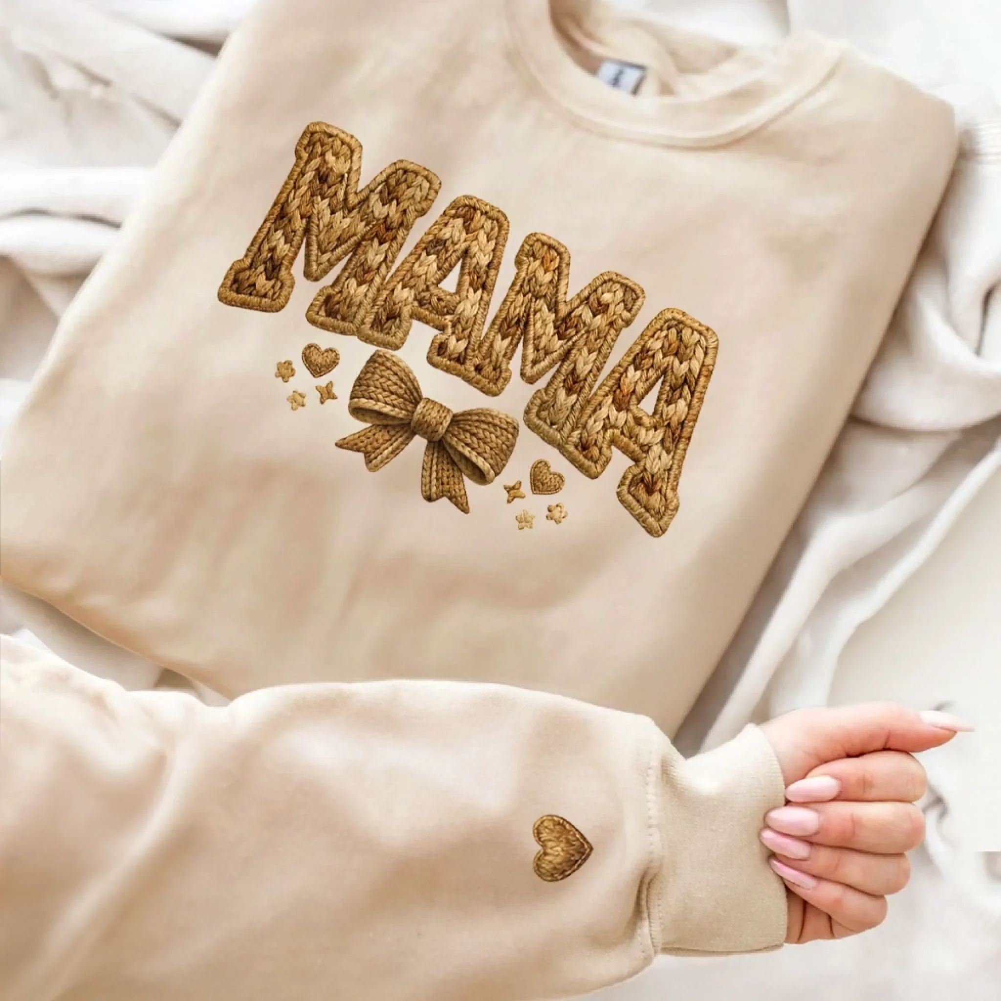 Custom Unisex Sweater, Hoodie - Personalized Mother's Day Birthday Gifts For Mom, Grandma - Proud To Be Grandma - Image 7
