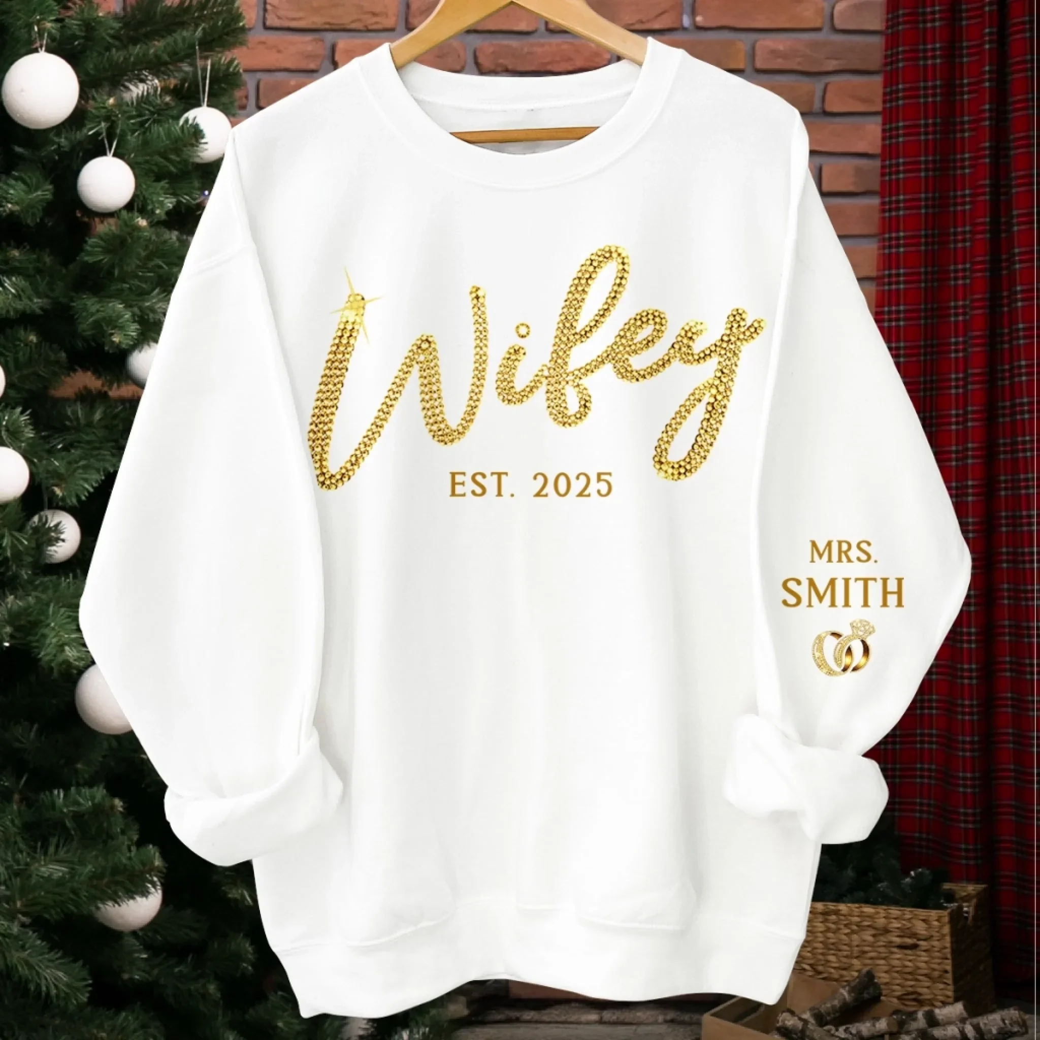 Custom Unisex Sweatshirt, Hoodie With Design On Sleeve - Personalized Anniversary Wedding Gifts For Husband And Wife, Him And Her - You Make Life Feel Kinder - Image 7