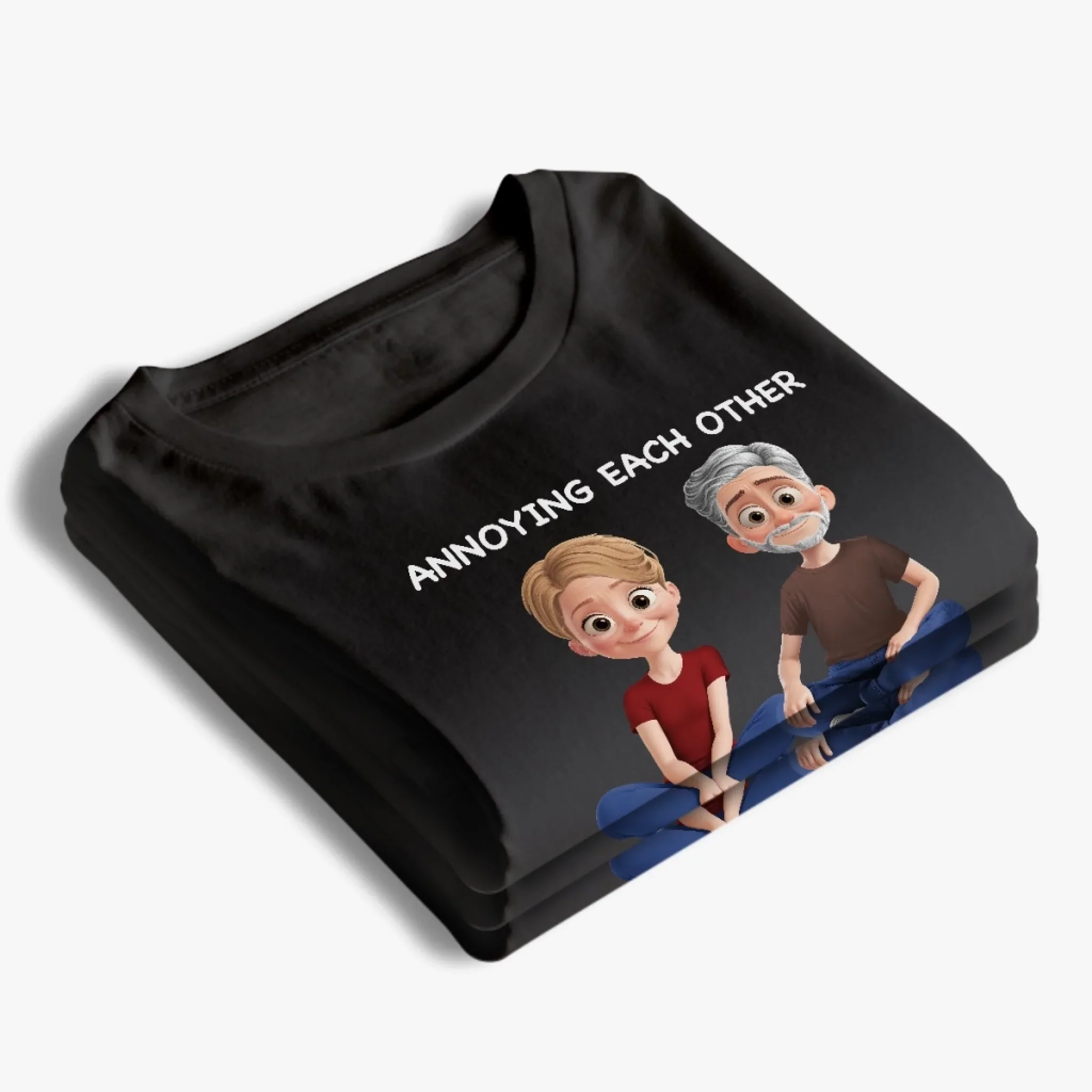 Custom Unisex T-shirt, Premium T-shirt, Hoodie - Personalized Anniversary Wedding Gifts For Husband And Wife, Him And Her - Partners In Crime Since Forever - Image 4