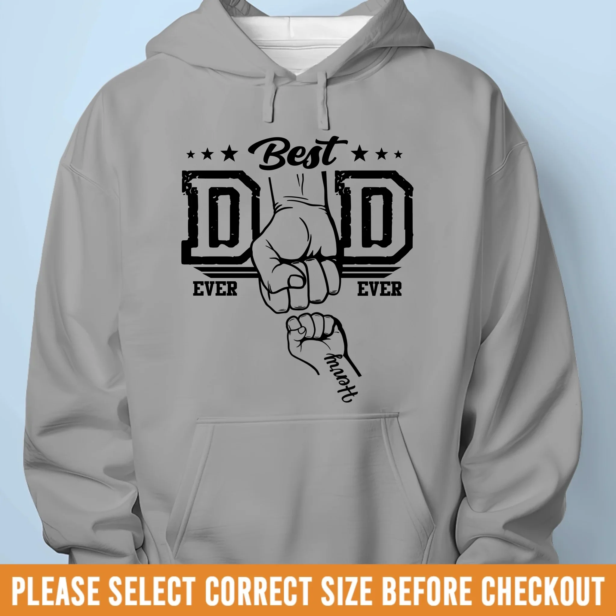 Custom Unisex T-shirt, Premium T-shirt, Hoodie - Personalized Birthday Gifts For Dad, Grandpa - Best Dad In The Universe - Image 8