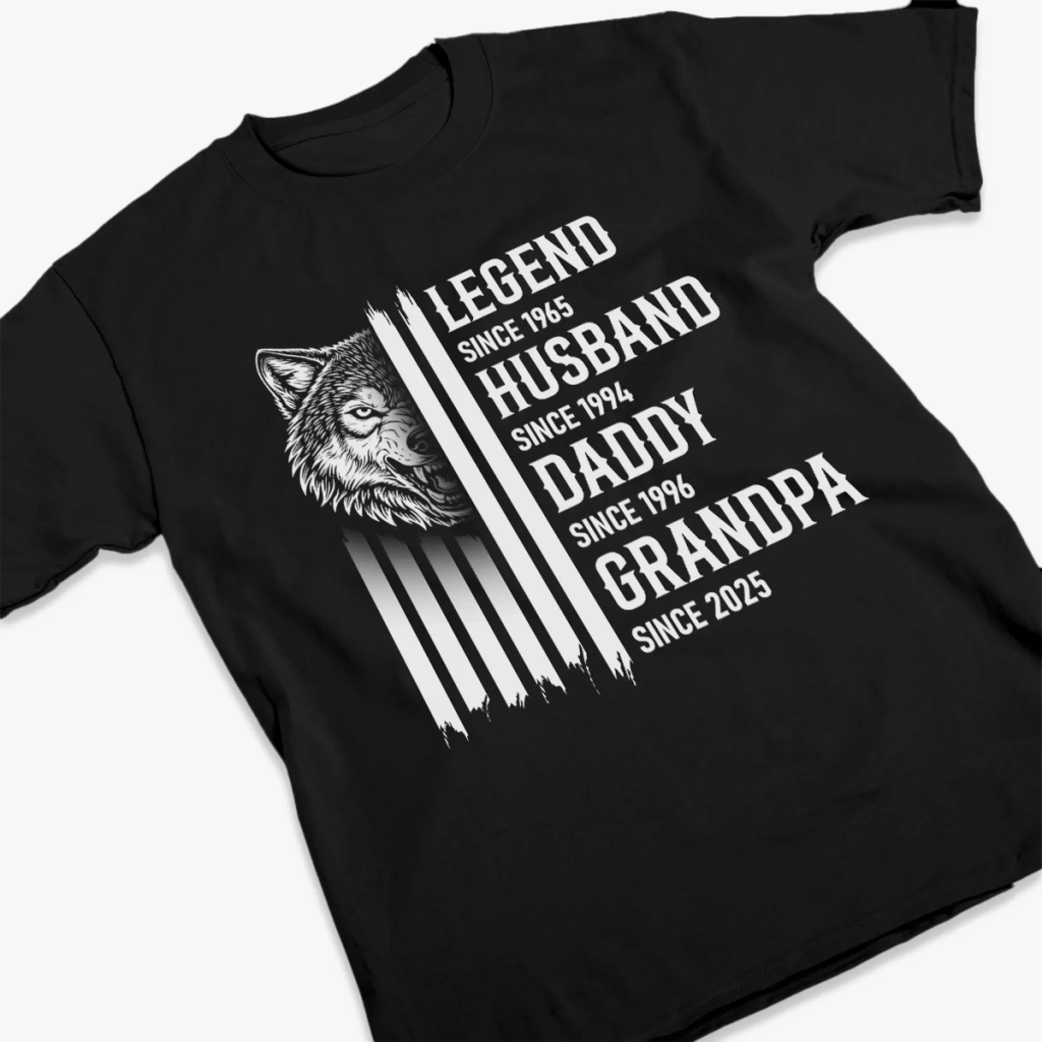 Custom Unisex T-shirt, Premium T-shirt, Hoodie - Personalized Birthday Gifts For Dad, Grandpa, Husband - Always My Hero - Image 3