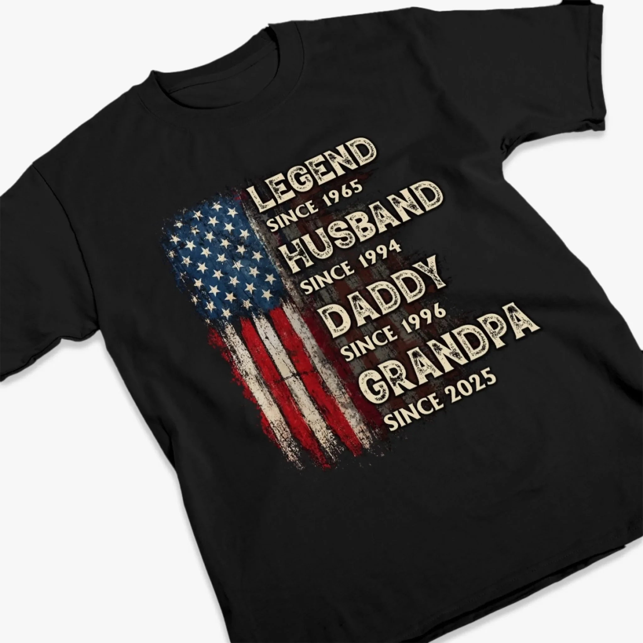 Custom Unisex T-shirt, Premium T-shirt, Hoodie - Personalized Birthday Gifts For Dad, Grandpa, Husband - Not Older Just Better - Image 3