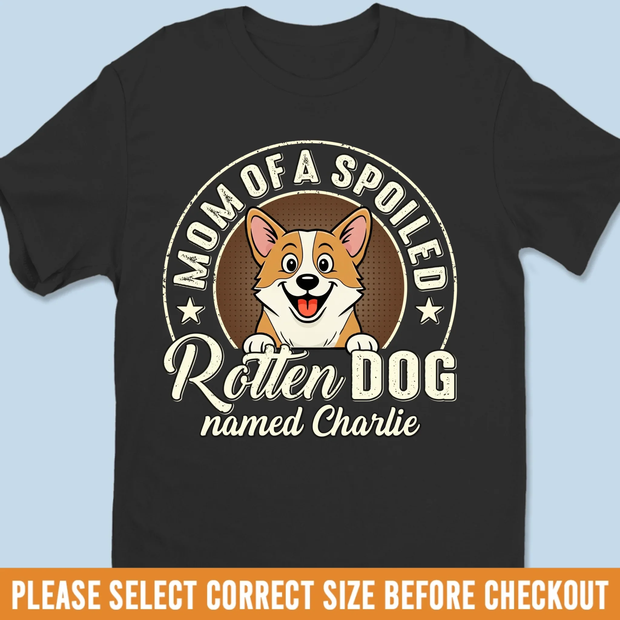 Custom Unisex T-shirt, Premium T-shirt, Hoodie - Personalized Birthday Gifts For Dog Lovers, Dog Dad And Mom - Dad’s Favorite Mistake - Image 2