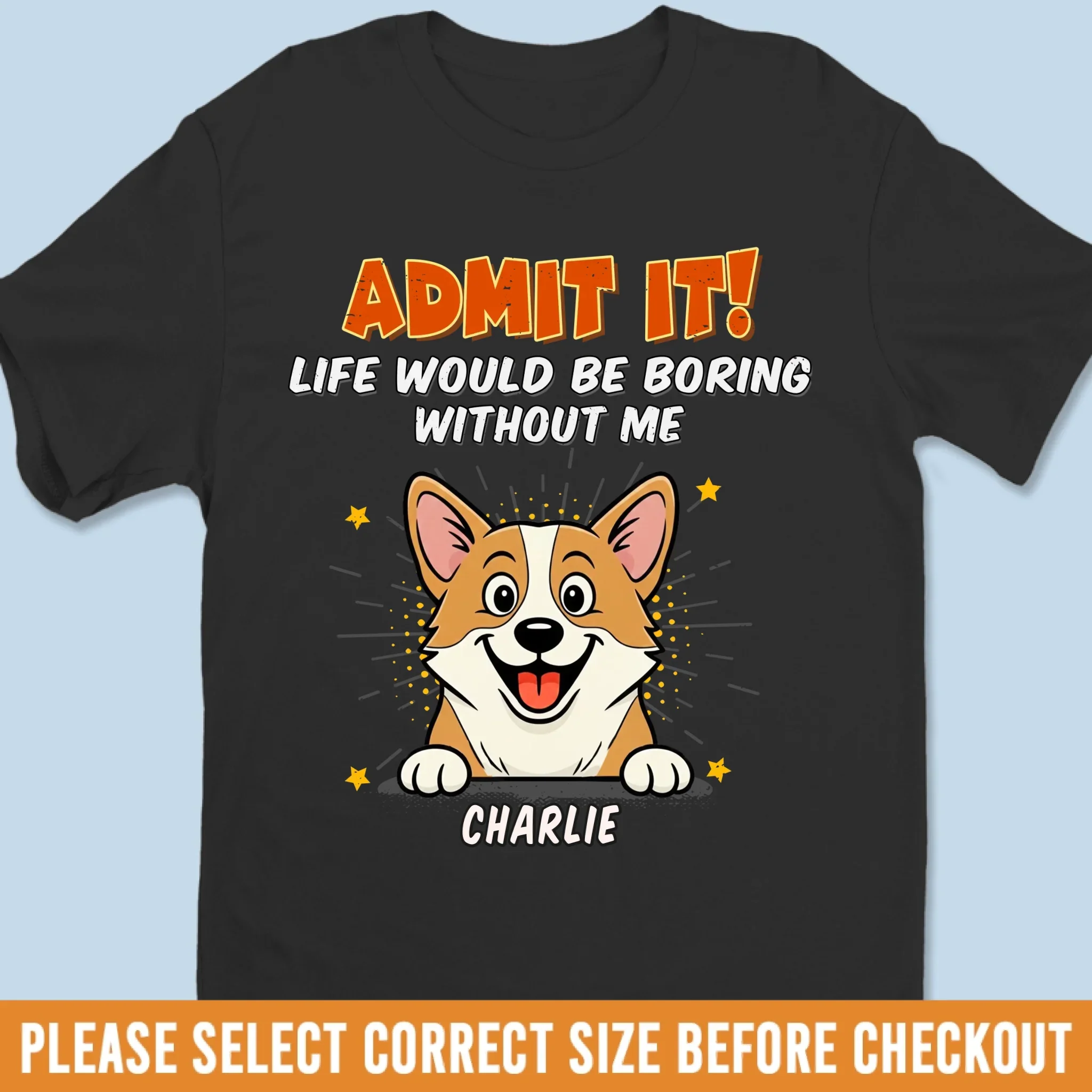 Custom Unisex T-shirt, Premium T-shirt, Hoodie - Personalized Birthday Gifts For Dog Lovers, Dog Dad And Mom - Proof Life Needs More Paws - Image 6