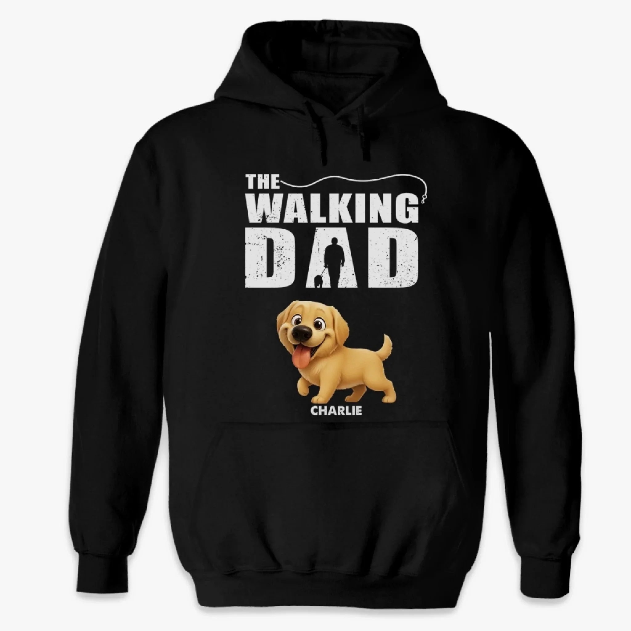 Custom Unisex T-shirt, Premium T-shirt, Hoodie - Personalized Birthday Gifts For Dog Lovers, Dog Dad And Mom - Proud Member Of The Walk Squad - Image 7