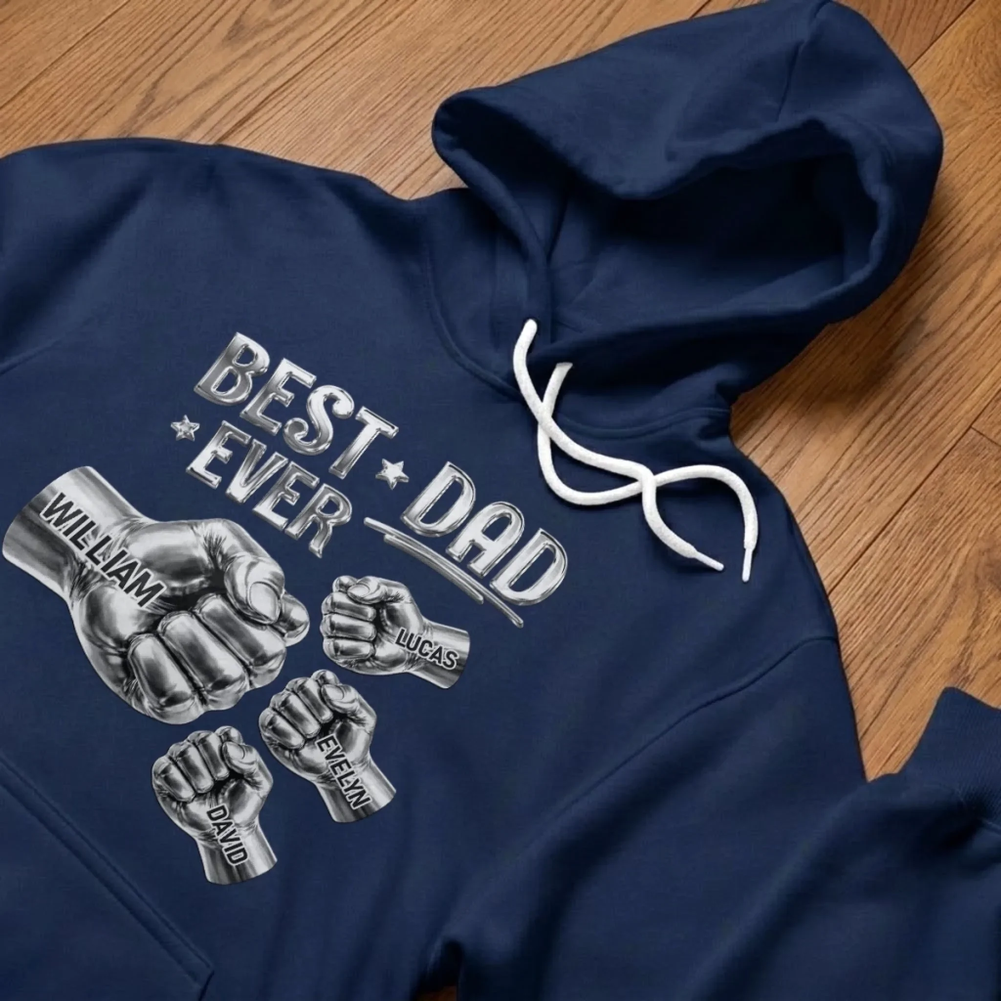 Custom Unisex T-shirt, Premium T-shirt, Hoodie - Personalized Father's Day Birthday Gifts For Dad, Grandpa - Always My Pride - Image 5