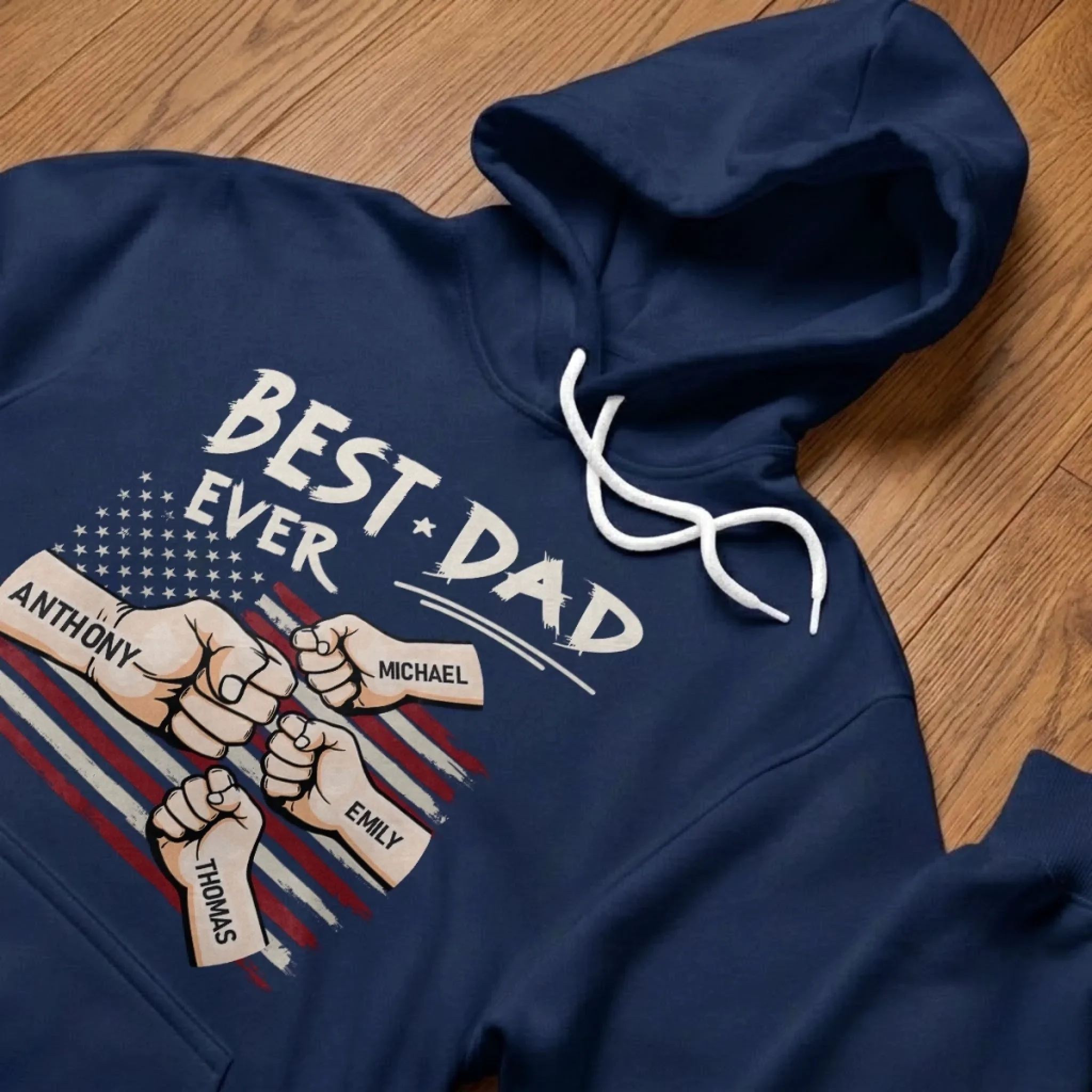 Custom Unisex T-shirt, Premium T-shirt, Hoodie - Personalized America 250th Anniversary Father's Day Birthday Gifts For Dad, Grandpa - Dad Life No Days Off - Image 5