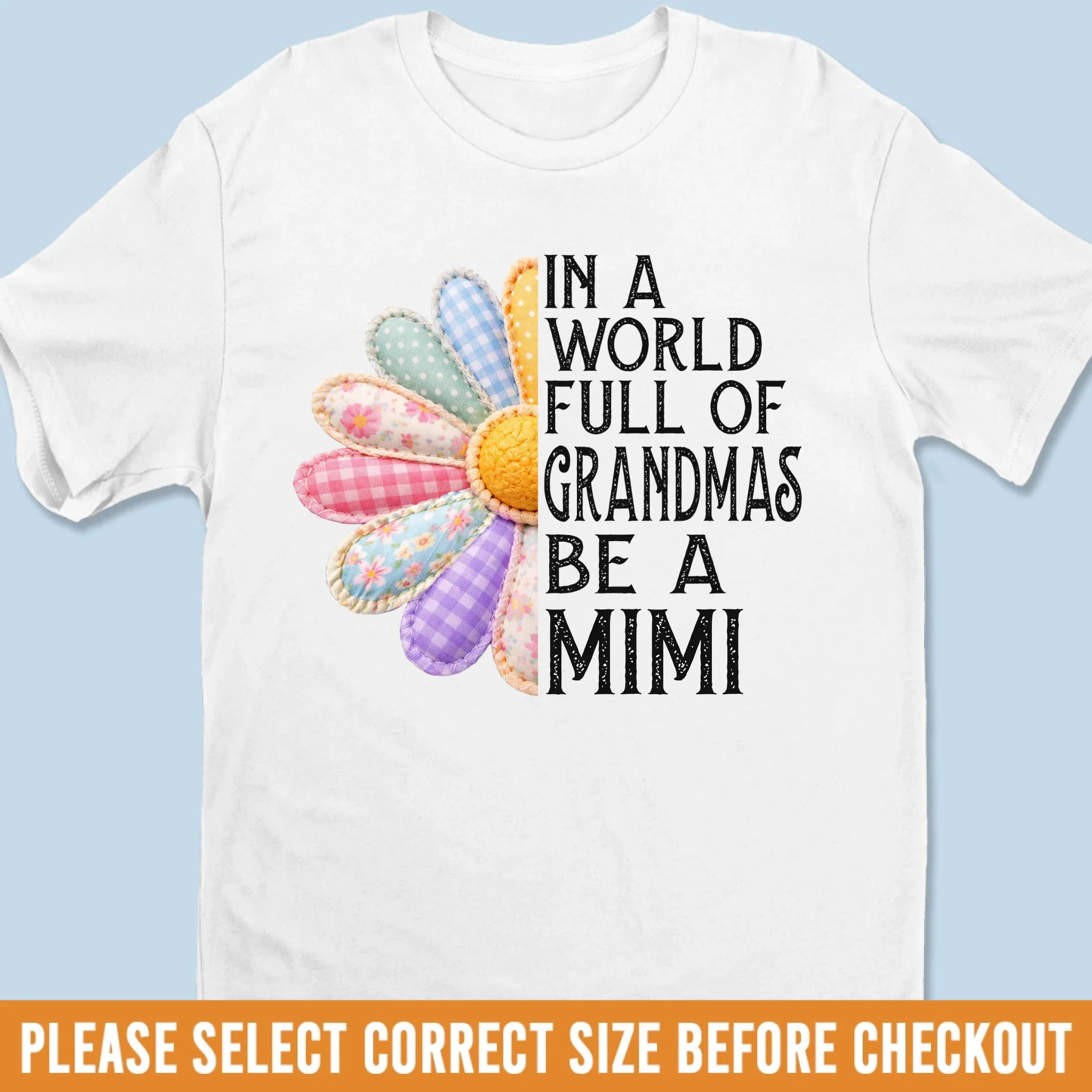 Custom Unisex T-shirt, Premium T-shirt, Hoodie - Personalized Mother's Day Birthday Gifts For Mom, Grandma - Grandma Love Feels Like Home - Image 7