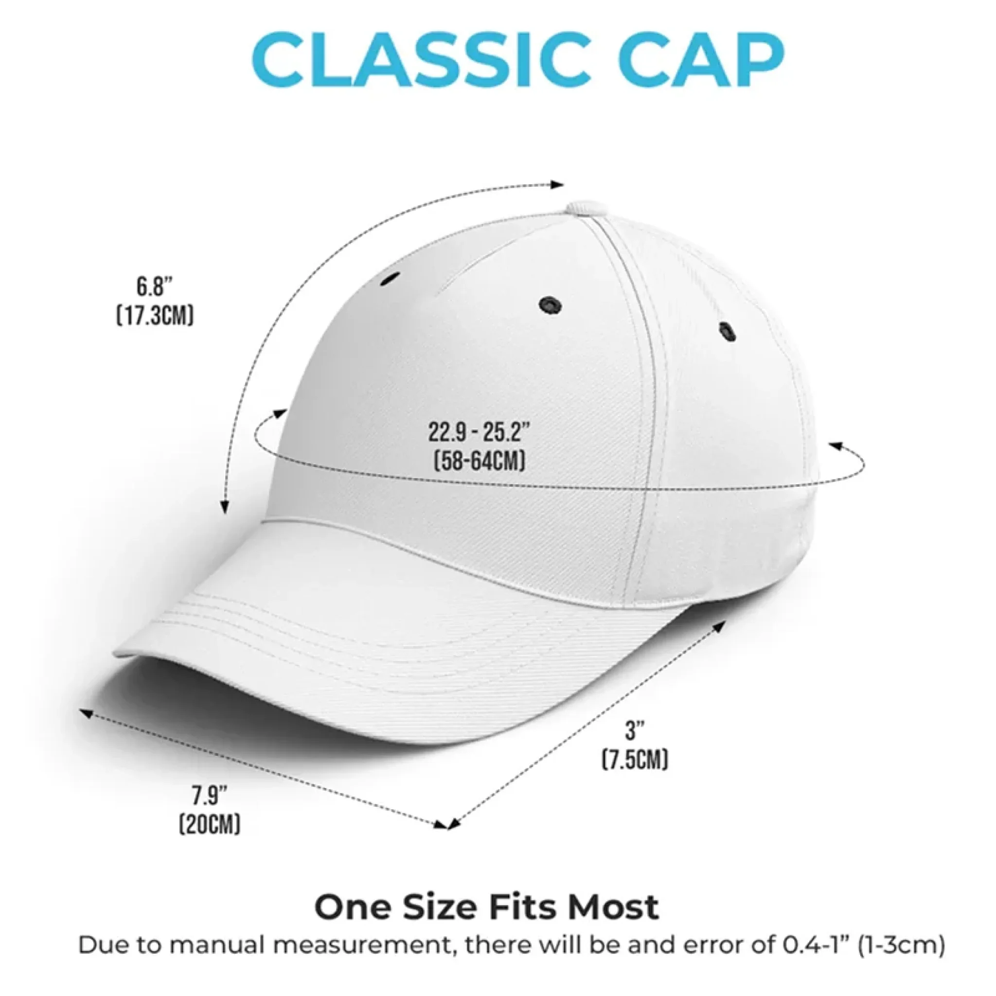 Dad's Crew, Forever - Family Personalized Custom Hat, All Over Print Classic Cap - Gift For Family Members - Image 6