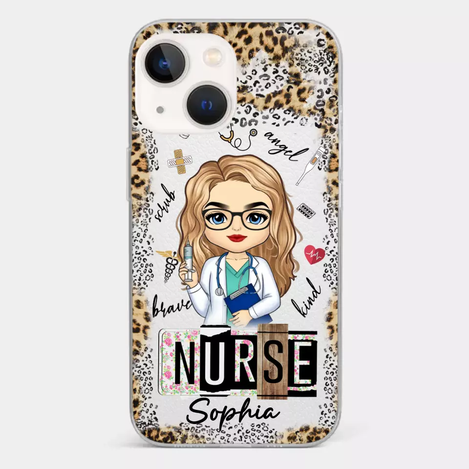 Dedicated Hands, Healing Hearts - Nurse Personalized Custom Clear Phone Case - Appreciation, Thank You Gift, Nurse Life, Doctor Life - Image 13