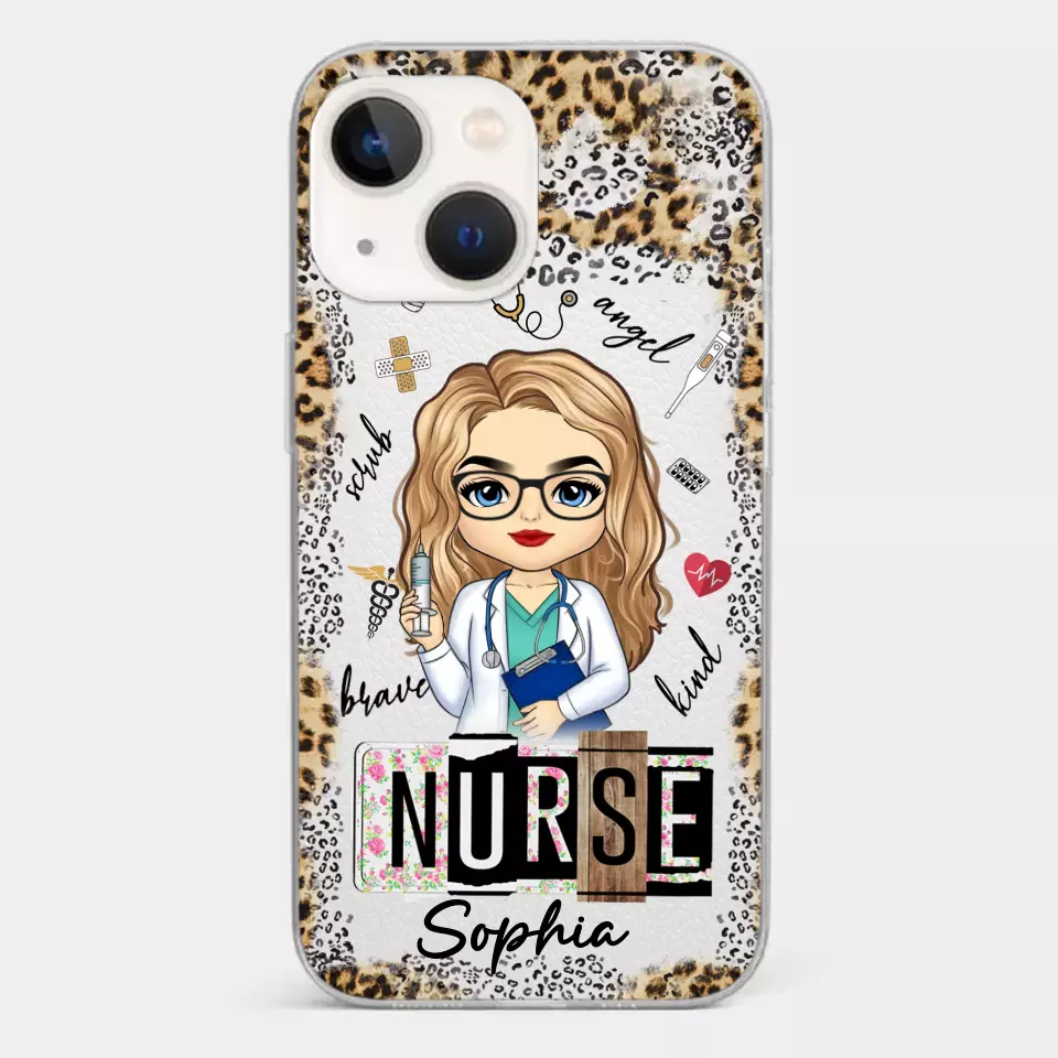 Dedicated Hands, Healing Hearts - Nurse Personalized Custom Clear Phone Case - Appreciation, Thank You Gift, Nurse Life, Doctor Life - Image 17