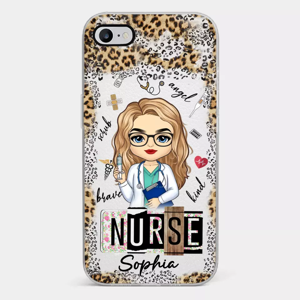 Dedicated Hands, Healing Hearts - Nurse Personalized Custom Clear Phone Case - Appreciation, Thank You Gift, Nurse Life, Doctor Life - Image 24