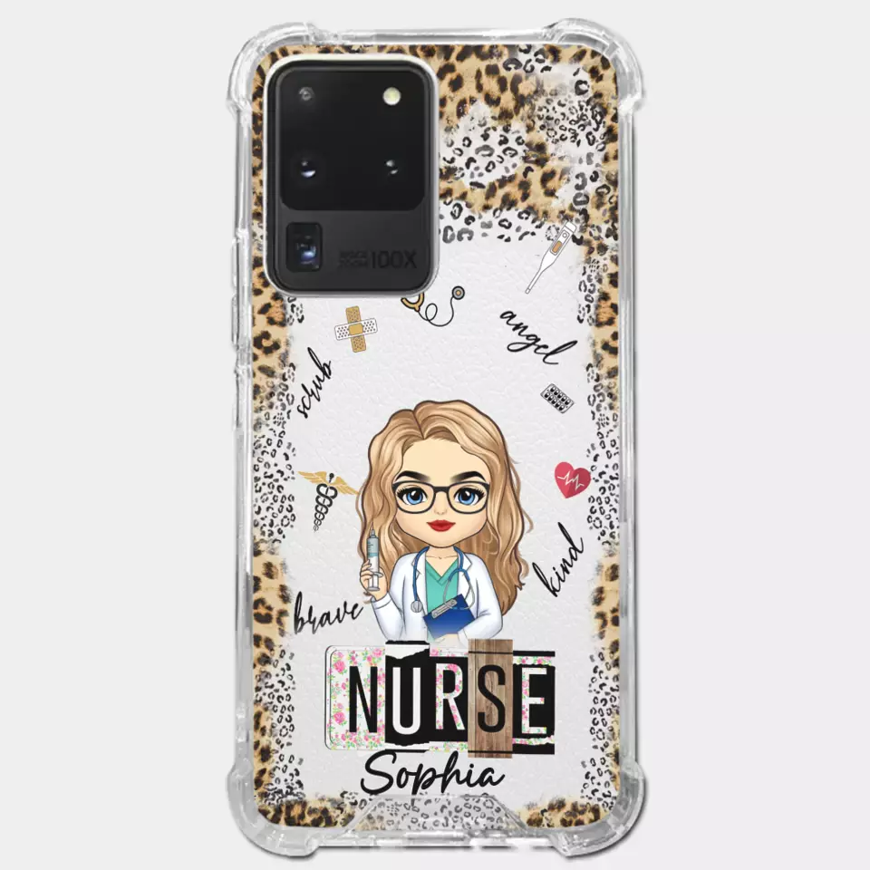 Dedicated Hands, Healing Hearts - Nurse Personalized Custom Clear Phone Case - Appreciation, Thank You Gift, Nurse Life, Doctor Life - Image 39