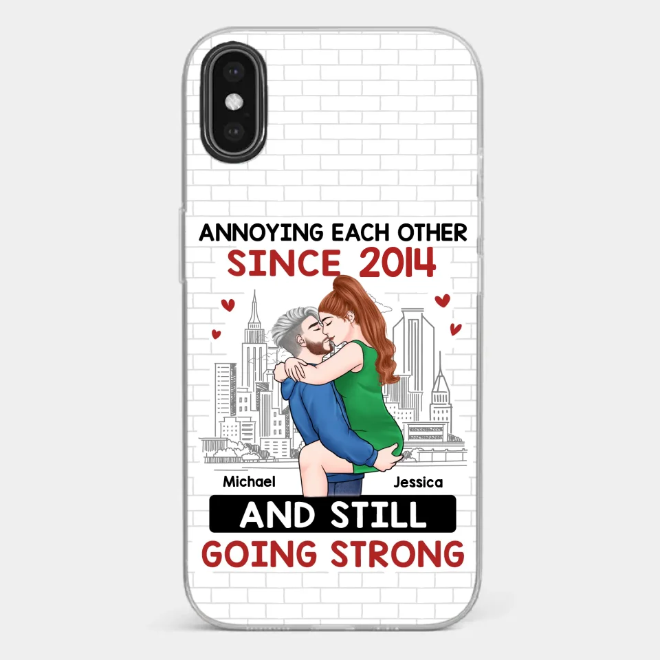 Destiny Made Us A Couple But Love Made Us Forever Together - Couple Personalized Custom Clear Phone Case - Gift For Husband Wife, Anniversary - Image 27