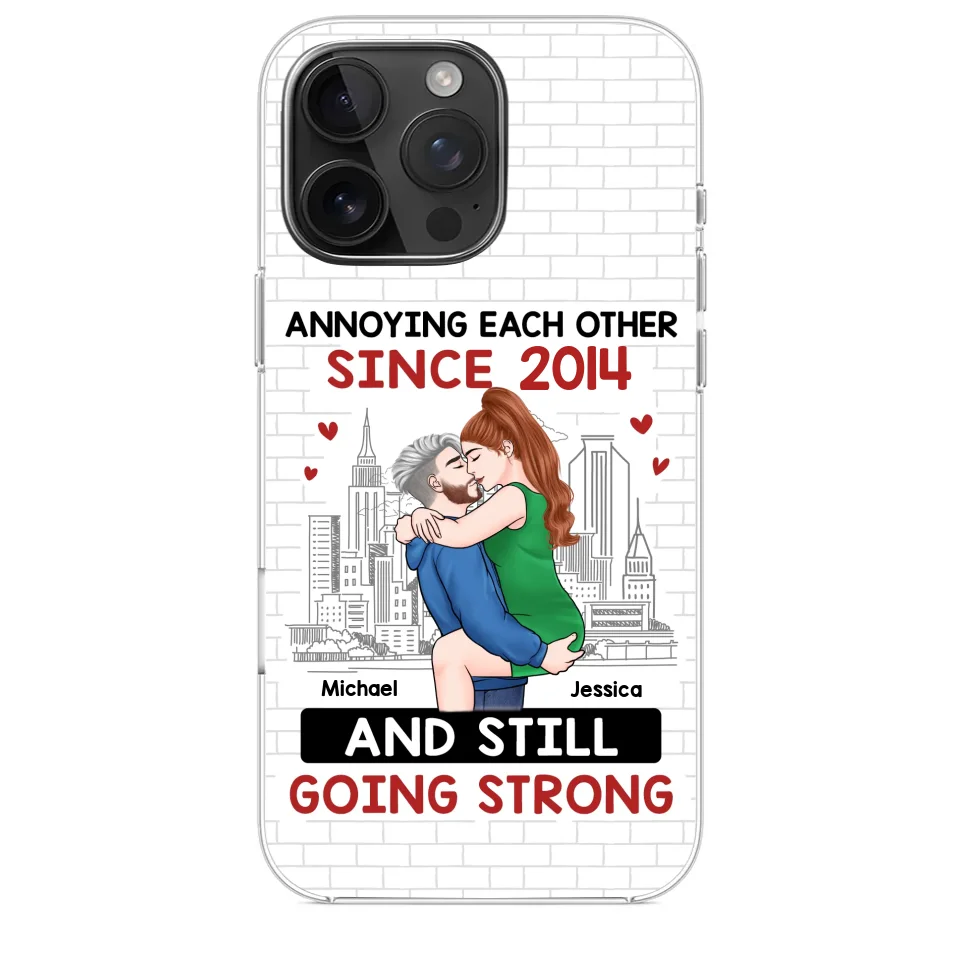 Destiny Made Us A Couple But Love Made Us Forever Together - Couple Personalized Custom Clear Phone Case - Gift For Husband Wife, Anniversary - Image 31