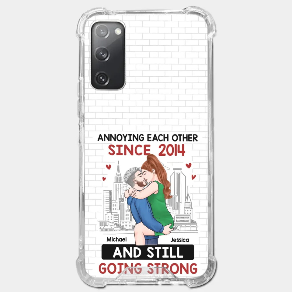 Destiny Made Us A Couple But Love Made Us Forever Together - Couple Personalized Custom Clear Phone Case - Gift For Husband Wife, Anniversary - Image 37