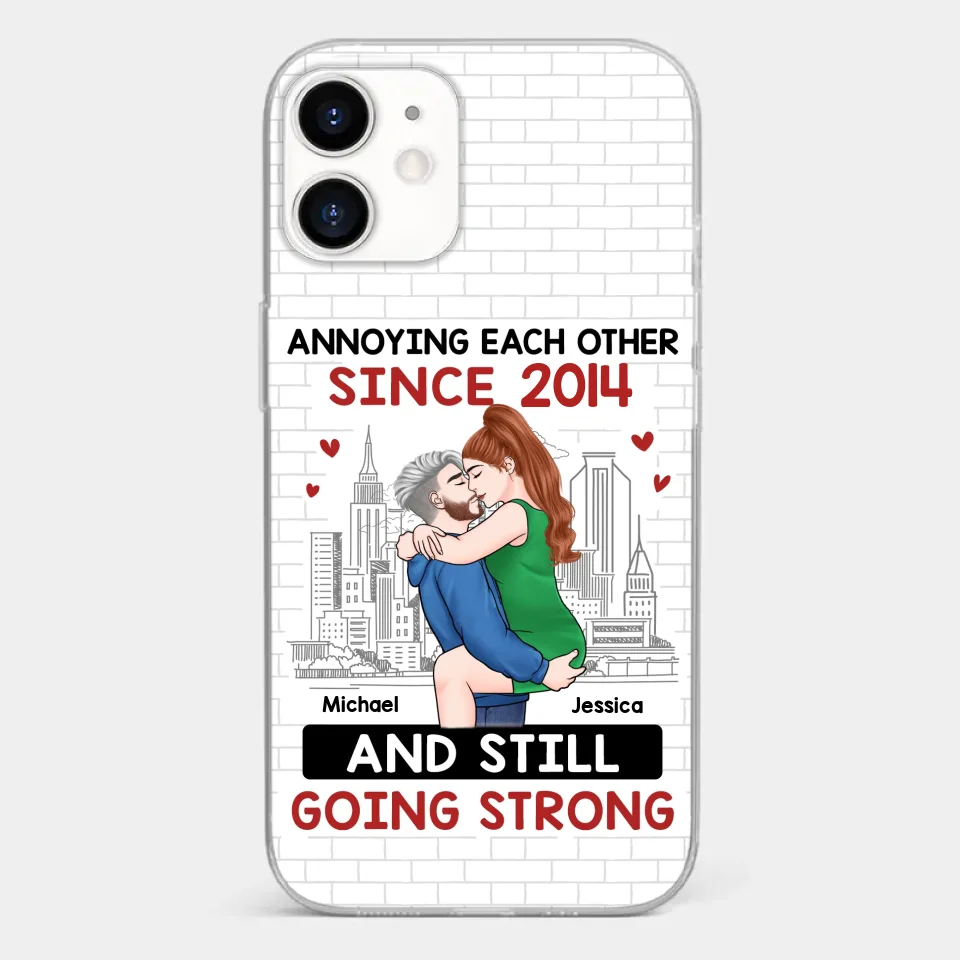 Destiny Made Us A Couple But Love Made Us Forever Together - Couple Personalized Custom Clear Phone Case - Gift For Husband Wife, Anniversary - Image 9