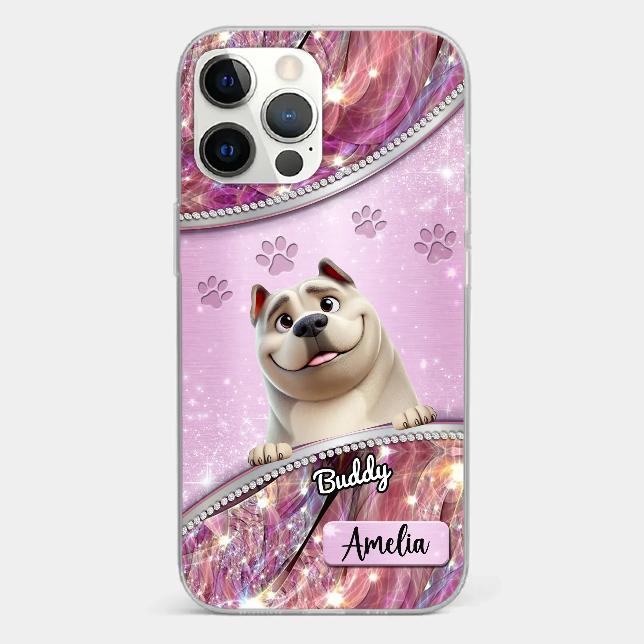 Dog Mom’s Favorite Companion - Dog Personalized Custom Clear Phone Case - Gift For Pet Owners, Pet Lovers - Image 16