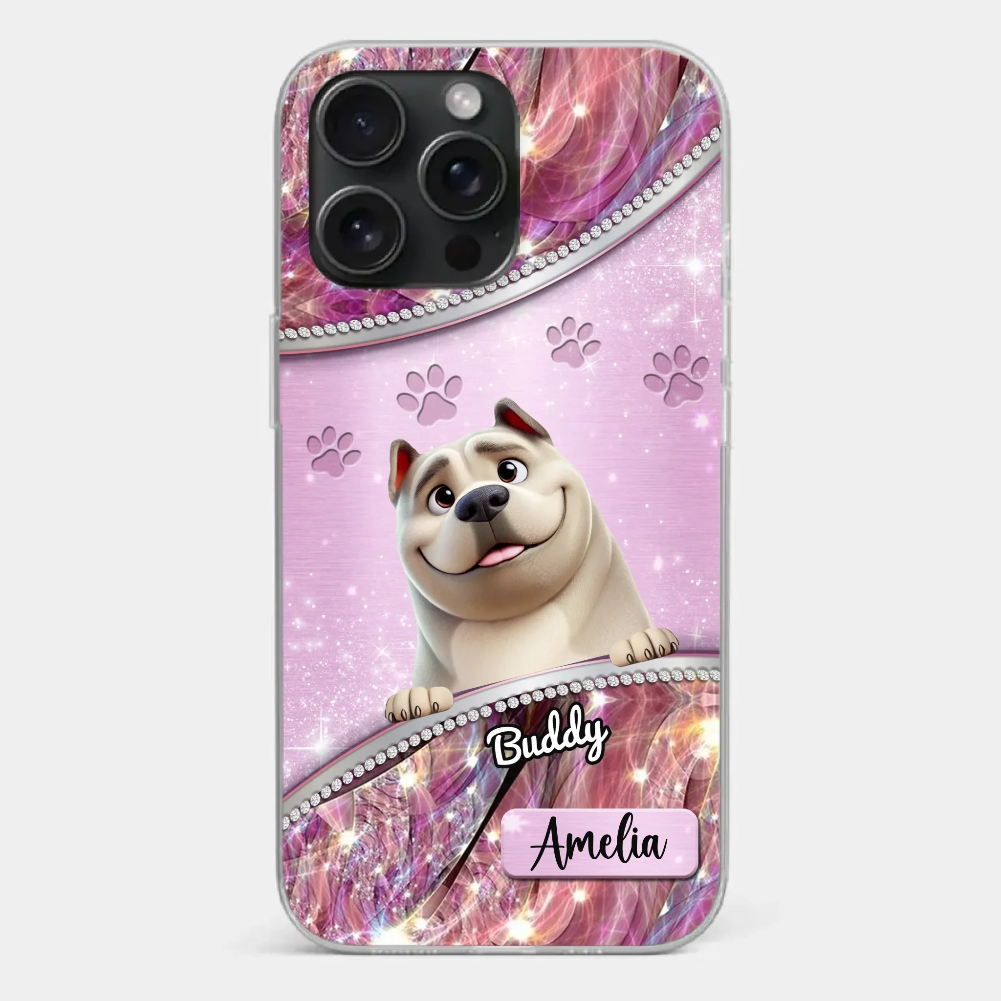 Dog Mom’s Favorite Companion - Dog Personalized Custom Clear Phone Case - Gift For Pet Owners, Pet Lovers - Image 22